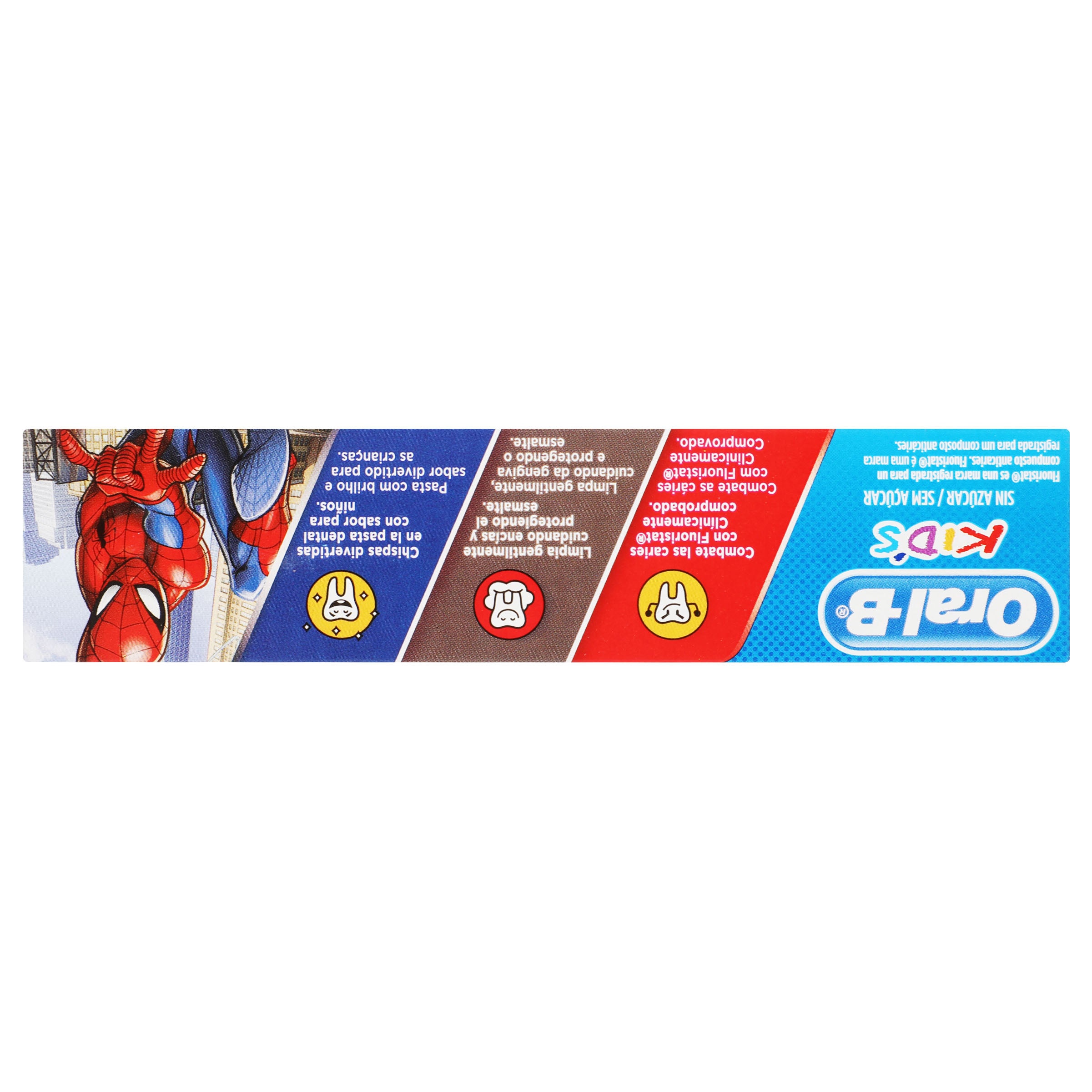 Crema Dental Oral-B Kids Spider-Man 50 Gramos-6