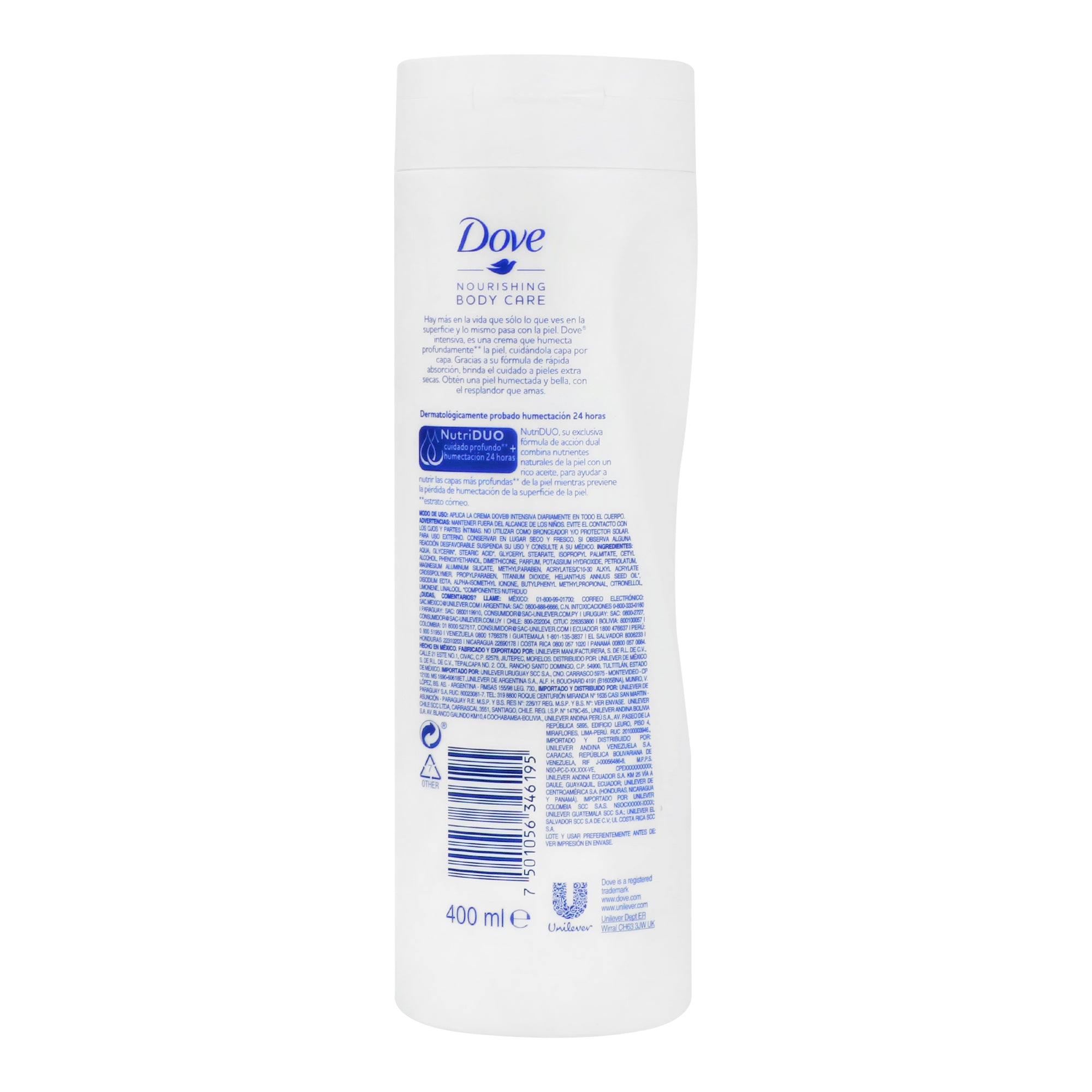 Crema Liquida Dove Nutricion Intensiva 400 Ml-4