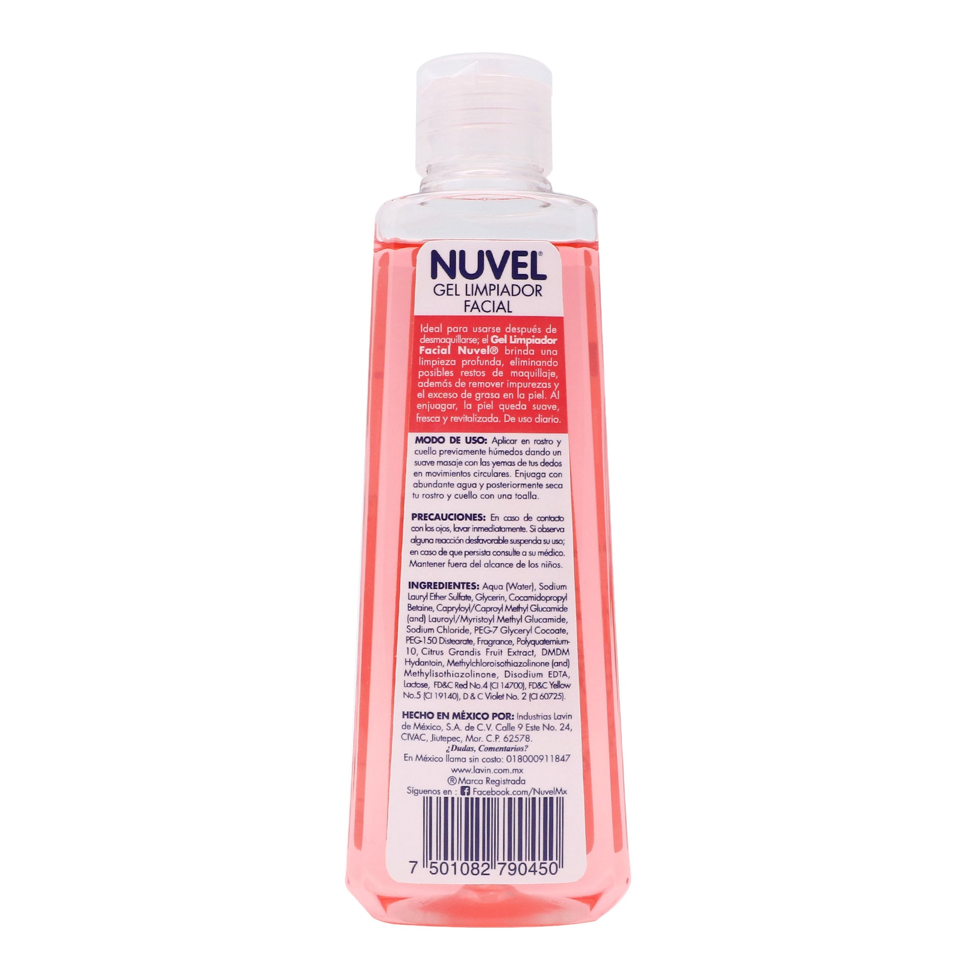 Gel Nuvel Limpiador Fac 235 Ml-4