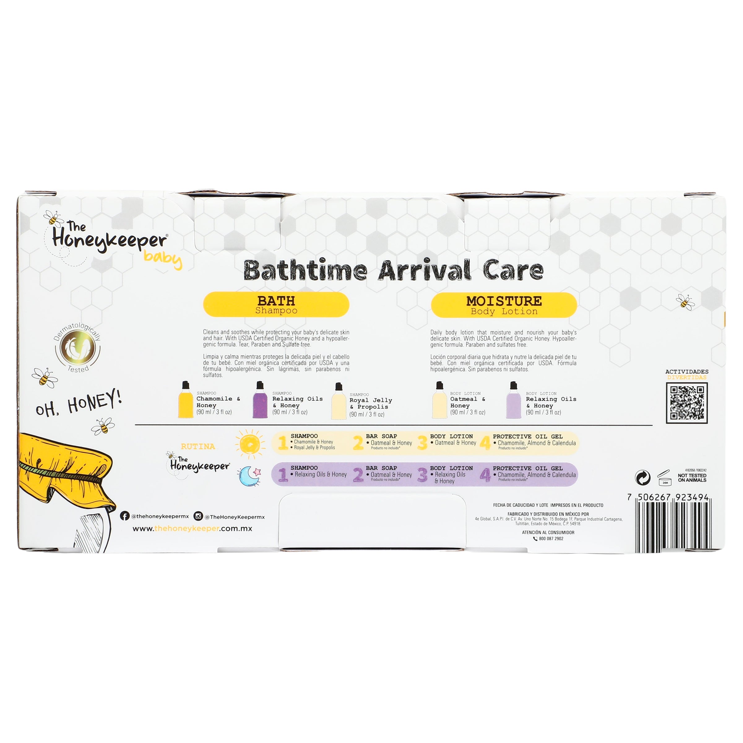 Kit Honeykeeper 3 Shampoo, 2 Locion 90 Ml-4