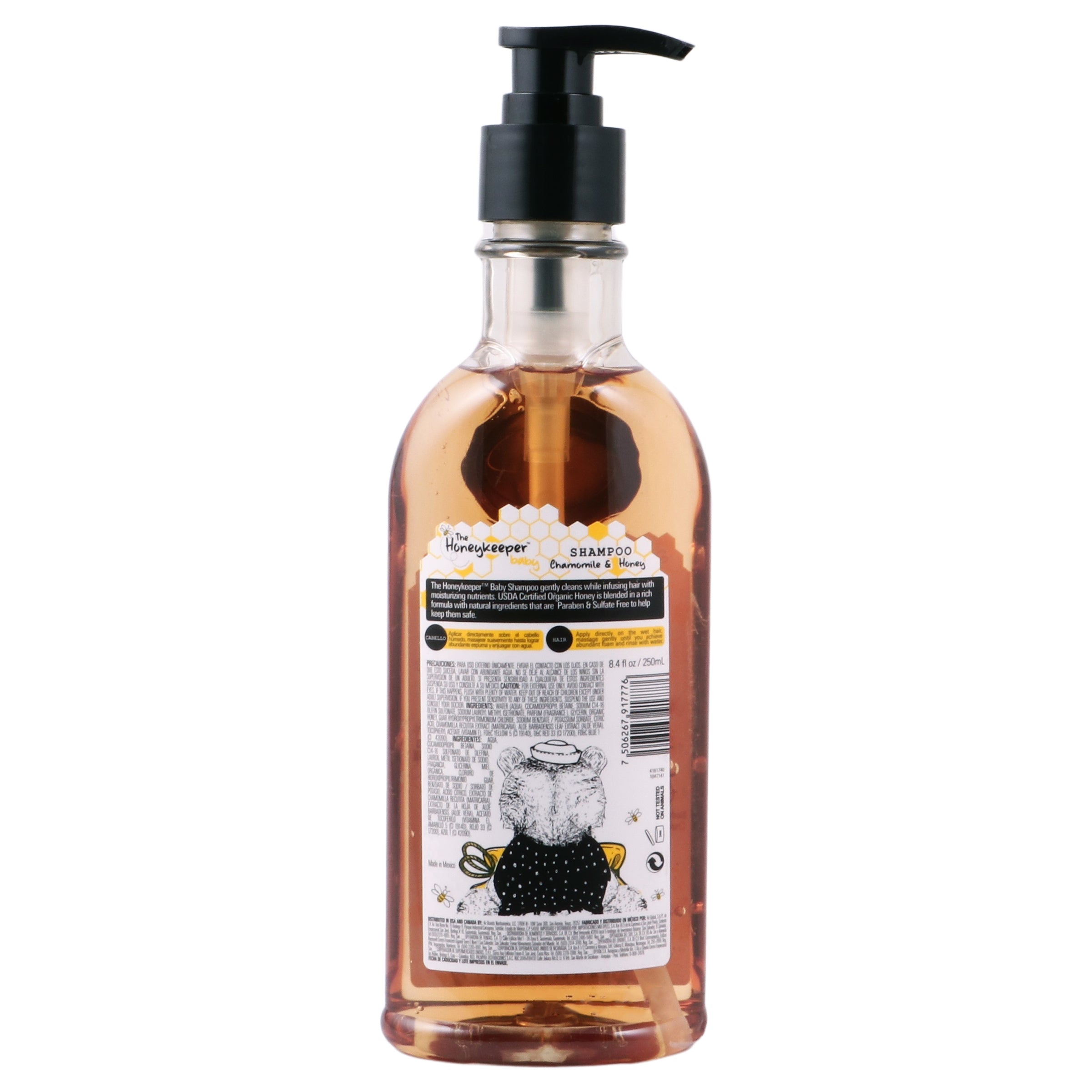 Shampoo Honeykeeper Manzanilla-Miel 250 Ml-7