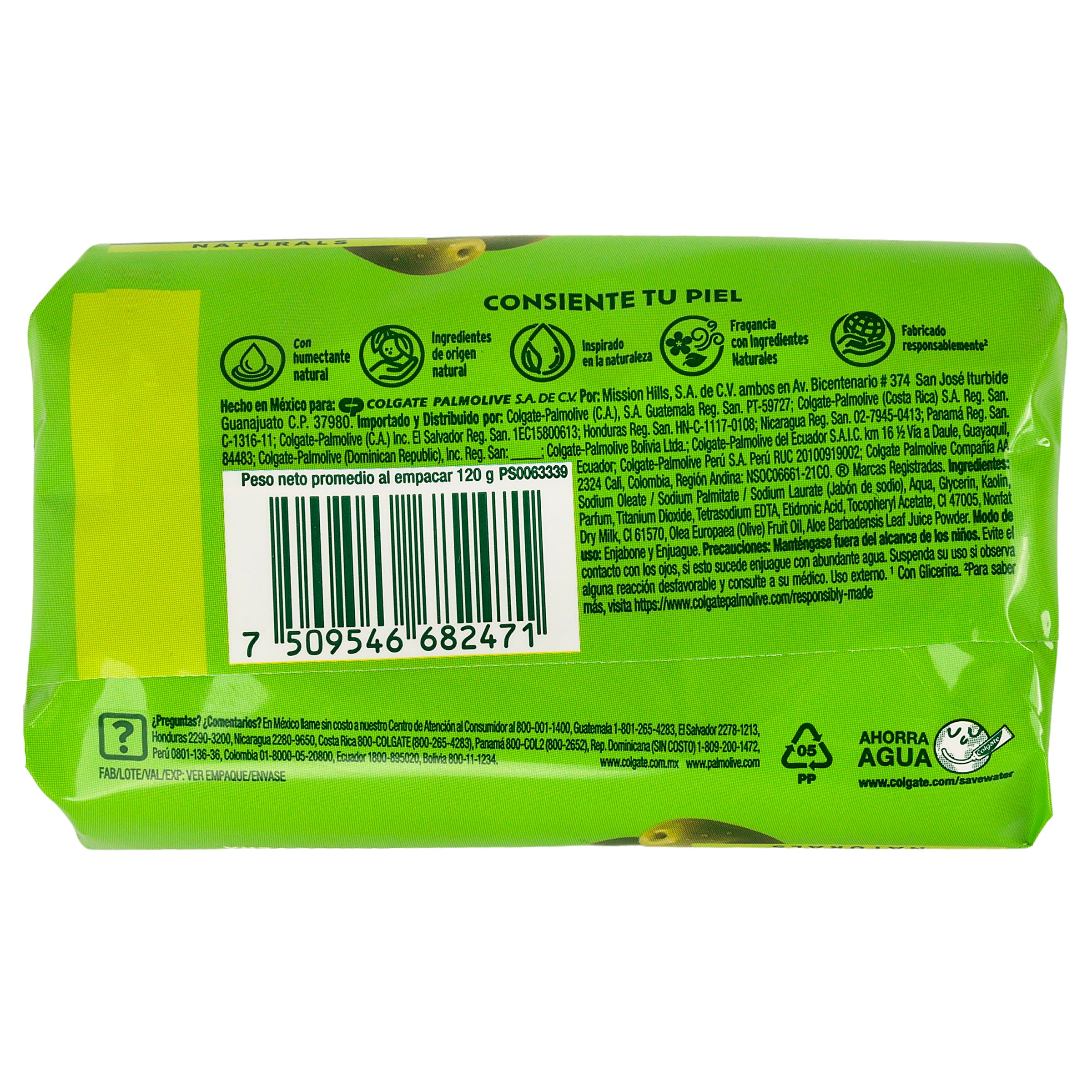 Jabon Palmolive Naturals Aloe Oliva 120 G-7