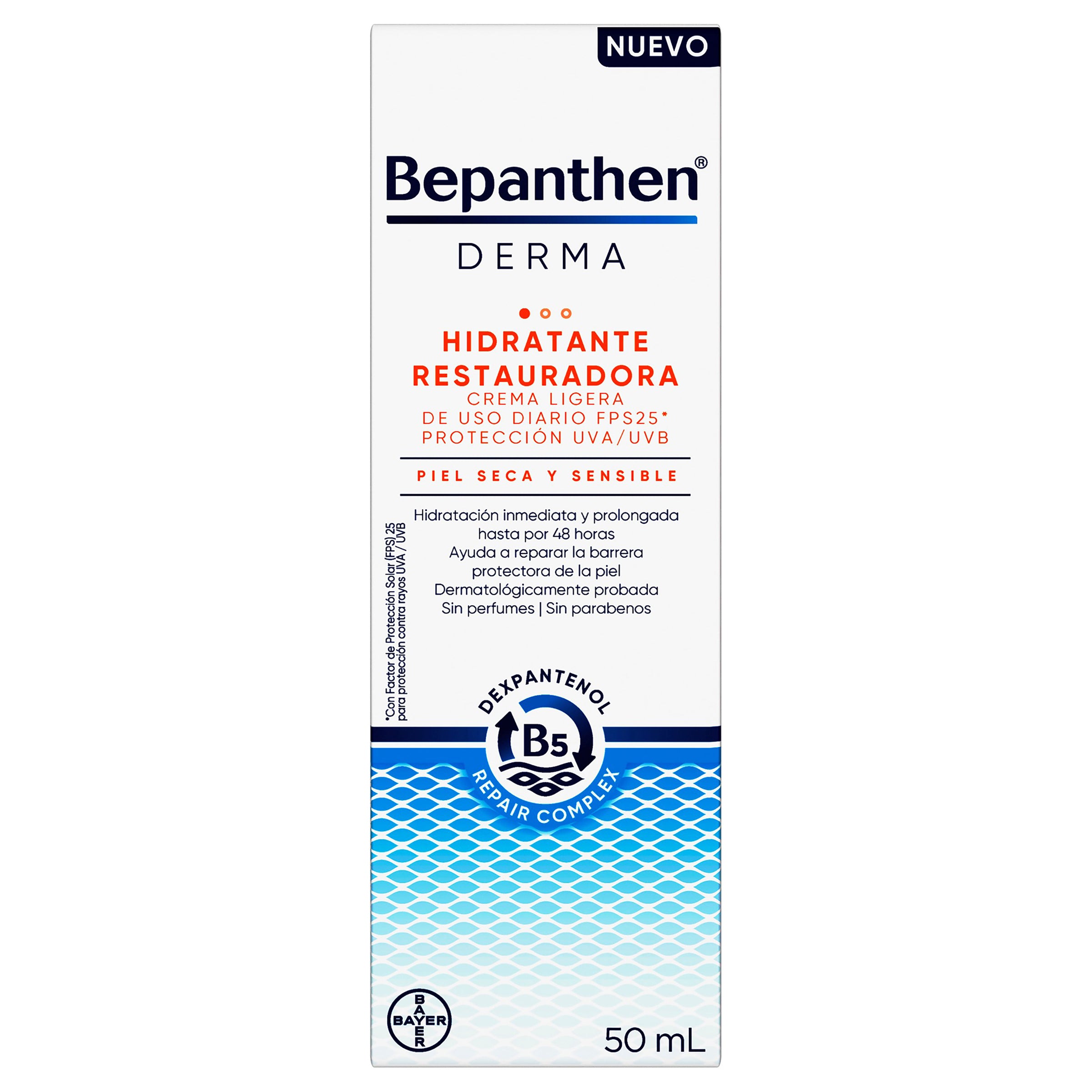 Bepanthen Derma Crema Ligera Hidratante Restauradora 50 Ml-4
