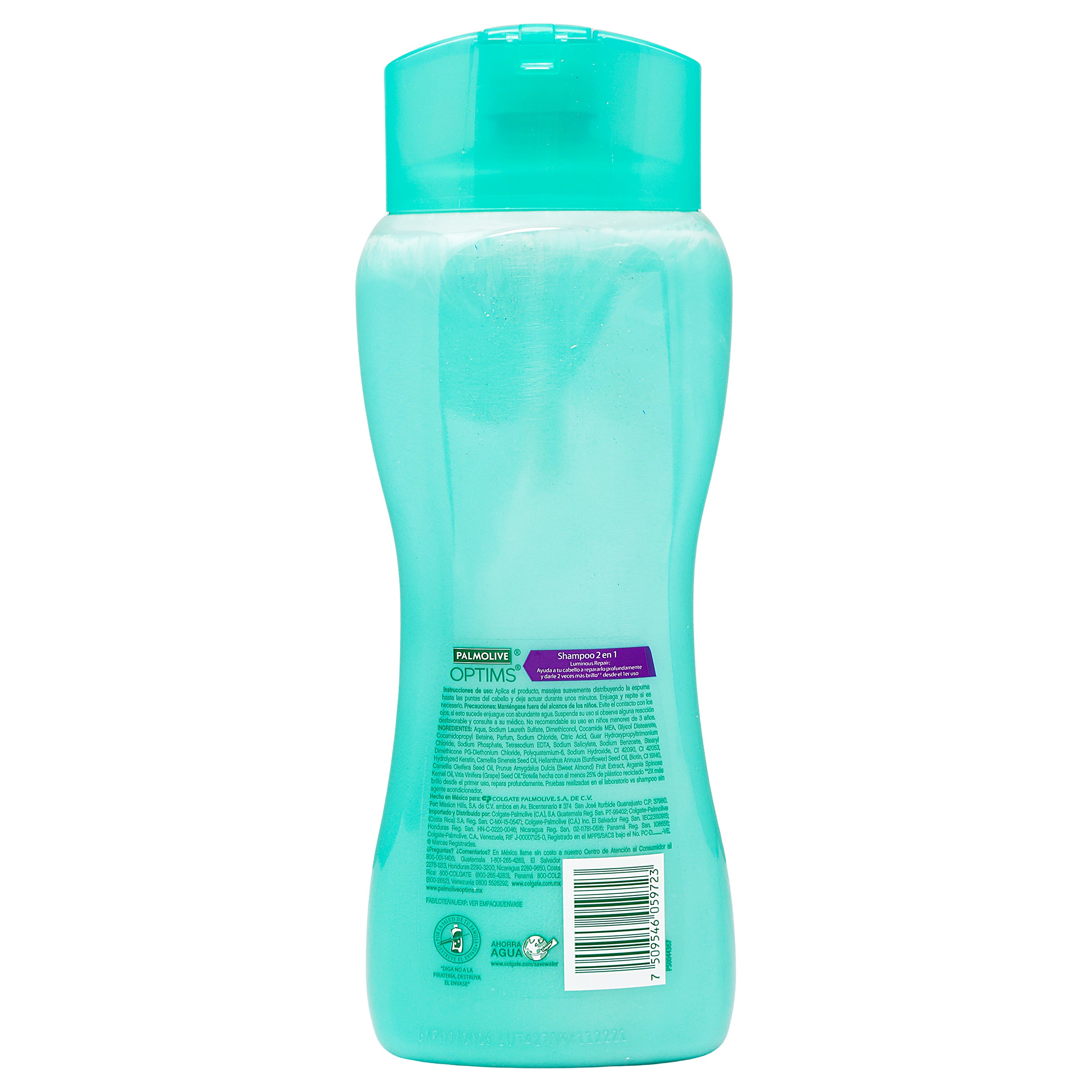 Shampoo Palmolive Opt Luminou Repa 700 Ml
