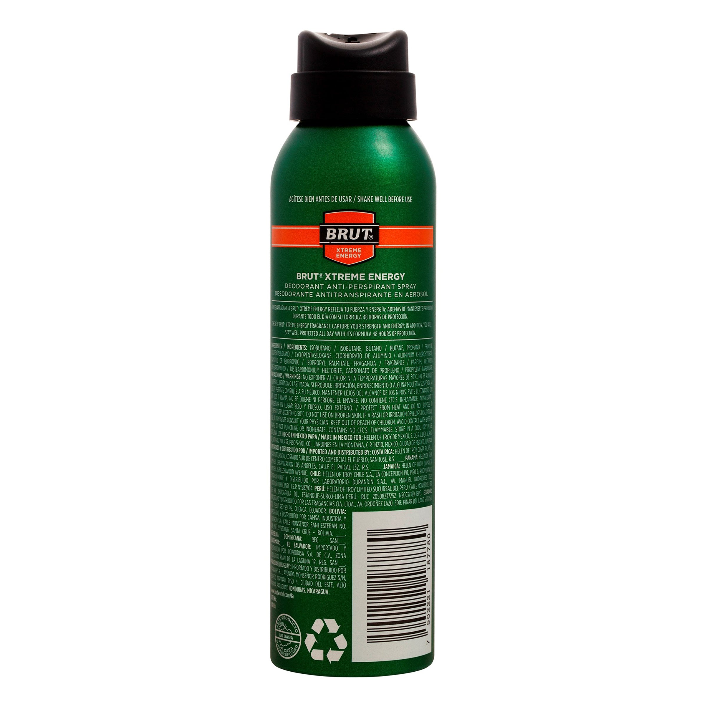 Desodorante Brut Xtreme Energy Spray 150 Ml-4