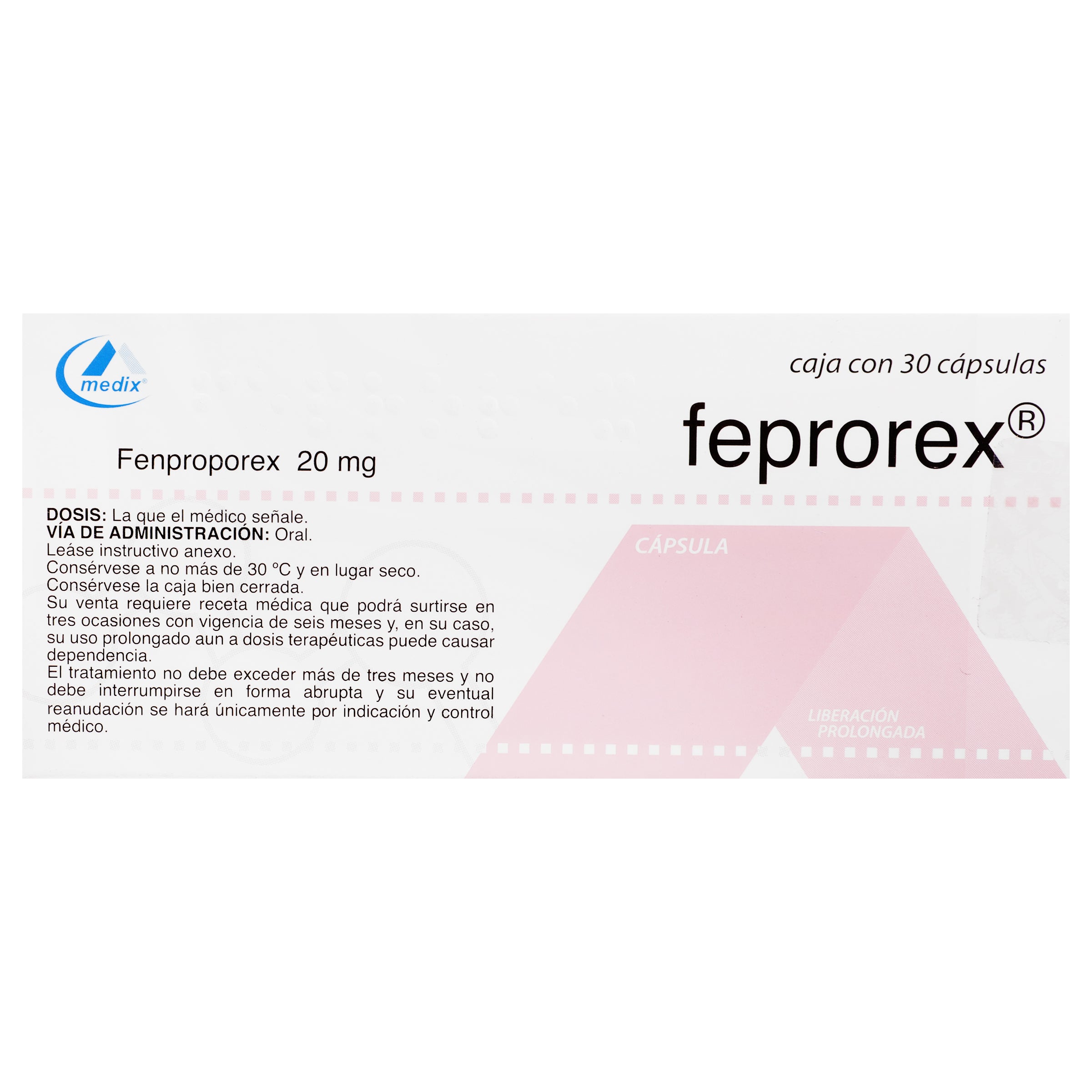 Feprorex 20 Mg Con 30 Capsulas-7