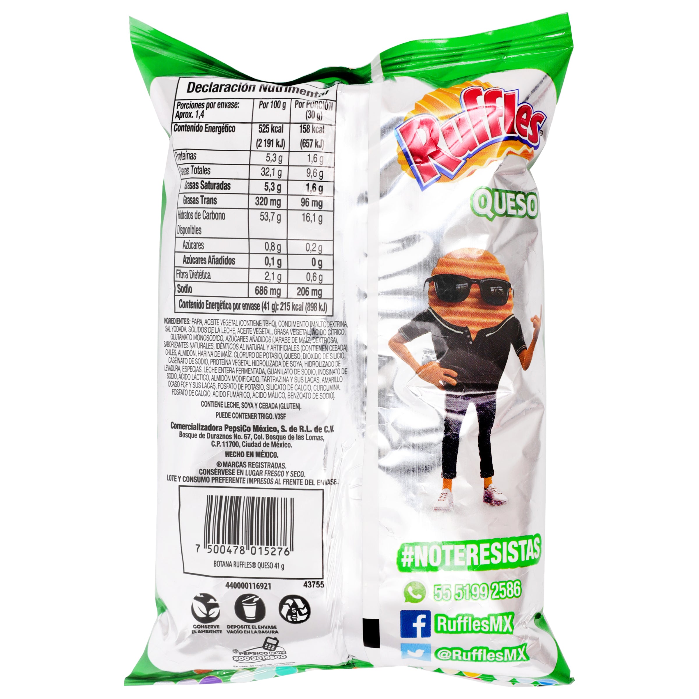 Ruffles Queso 41 G