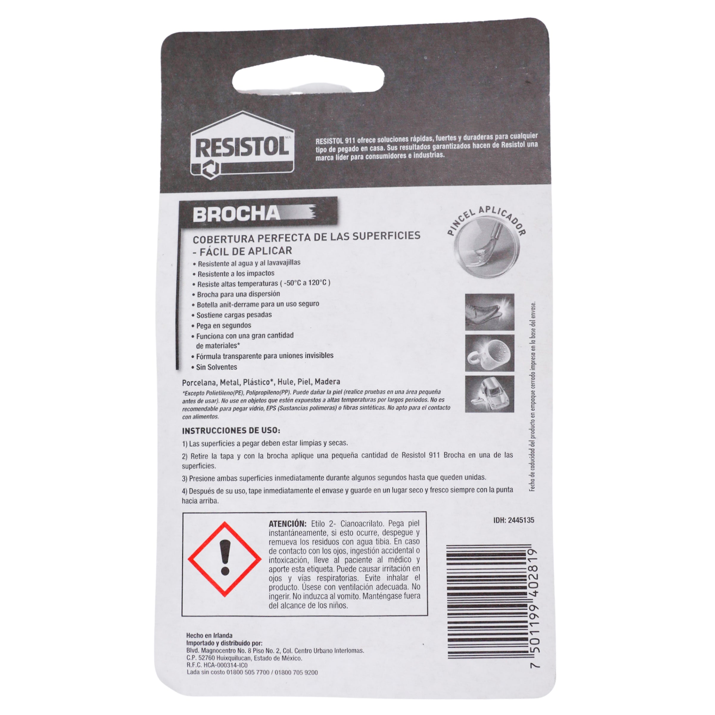 Pegamento Resistol 911 Brocha 5G-7