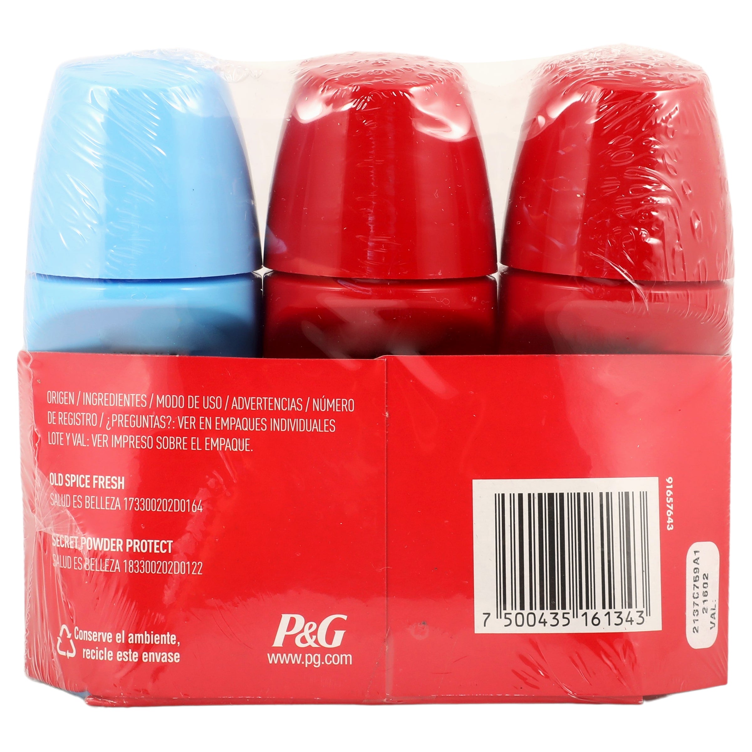 Desodorante Old Spice Con 2+1 Secret 60 Ml-5