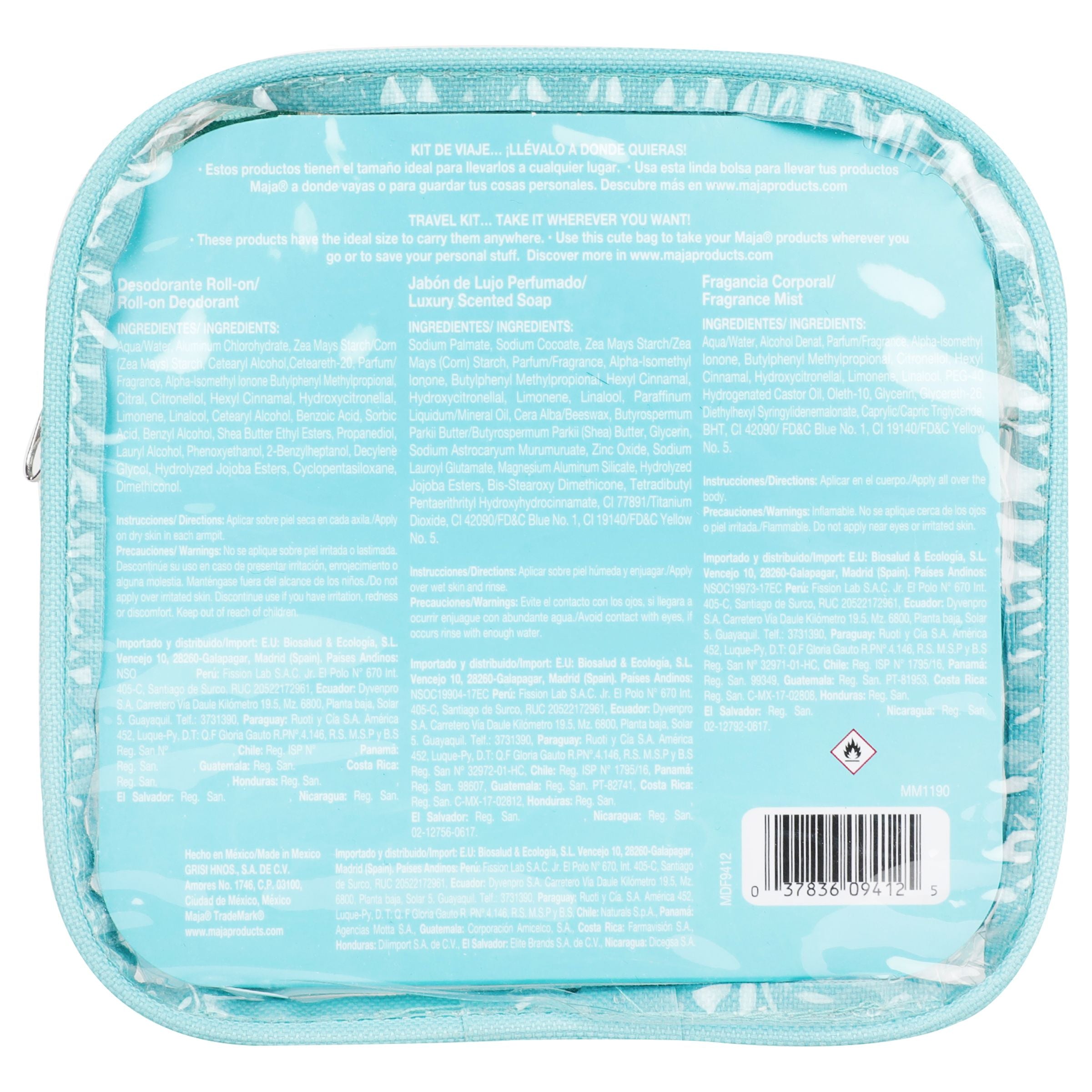 Estuche Maquillaje Aqua Desodorante R-On+Jbn+ Frag-4