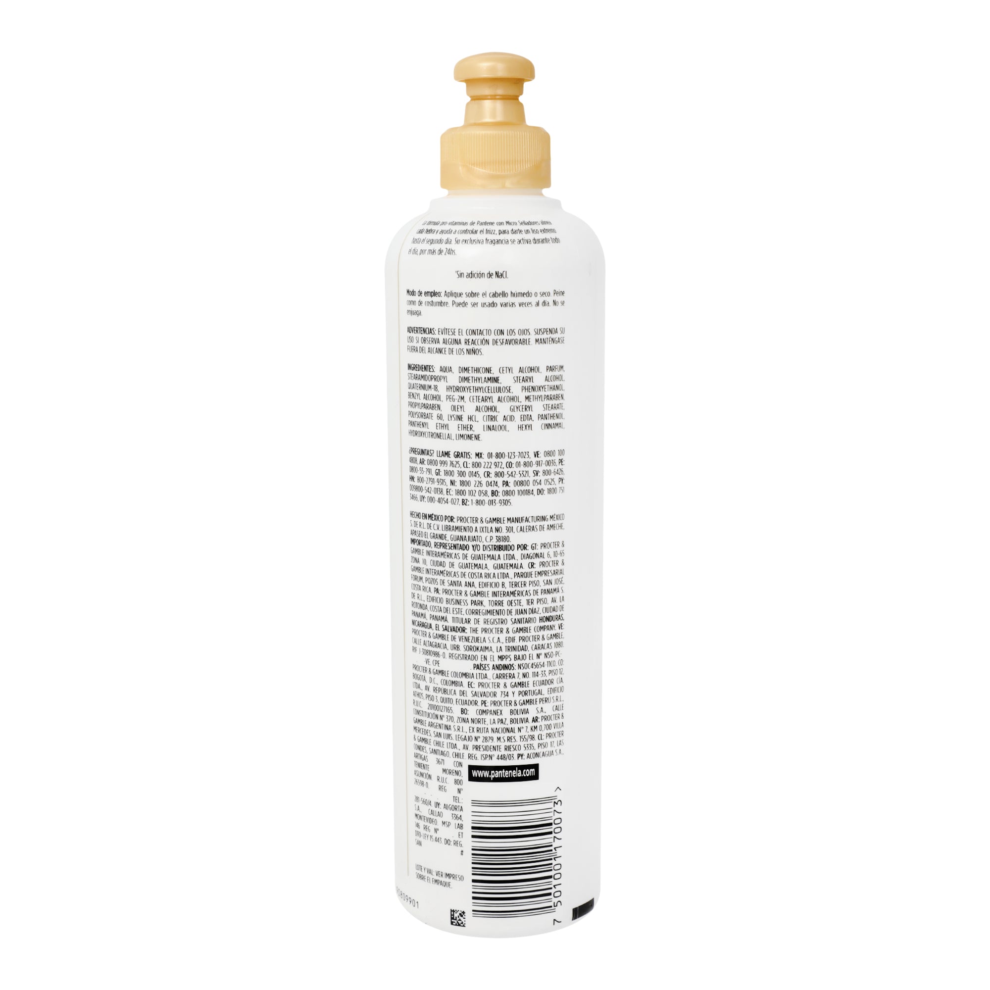 Crema Pantene Liso-Extremo Para Peinar A-Prov 300Ml