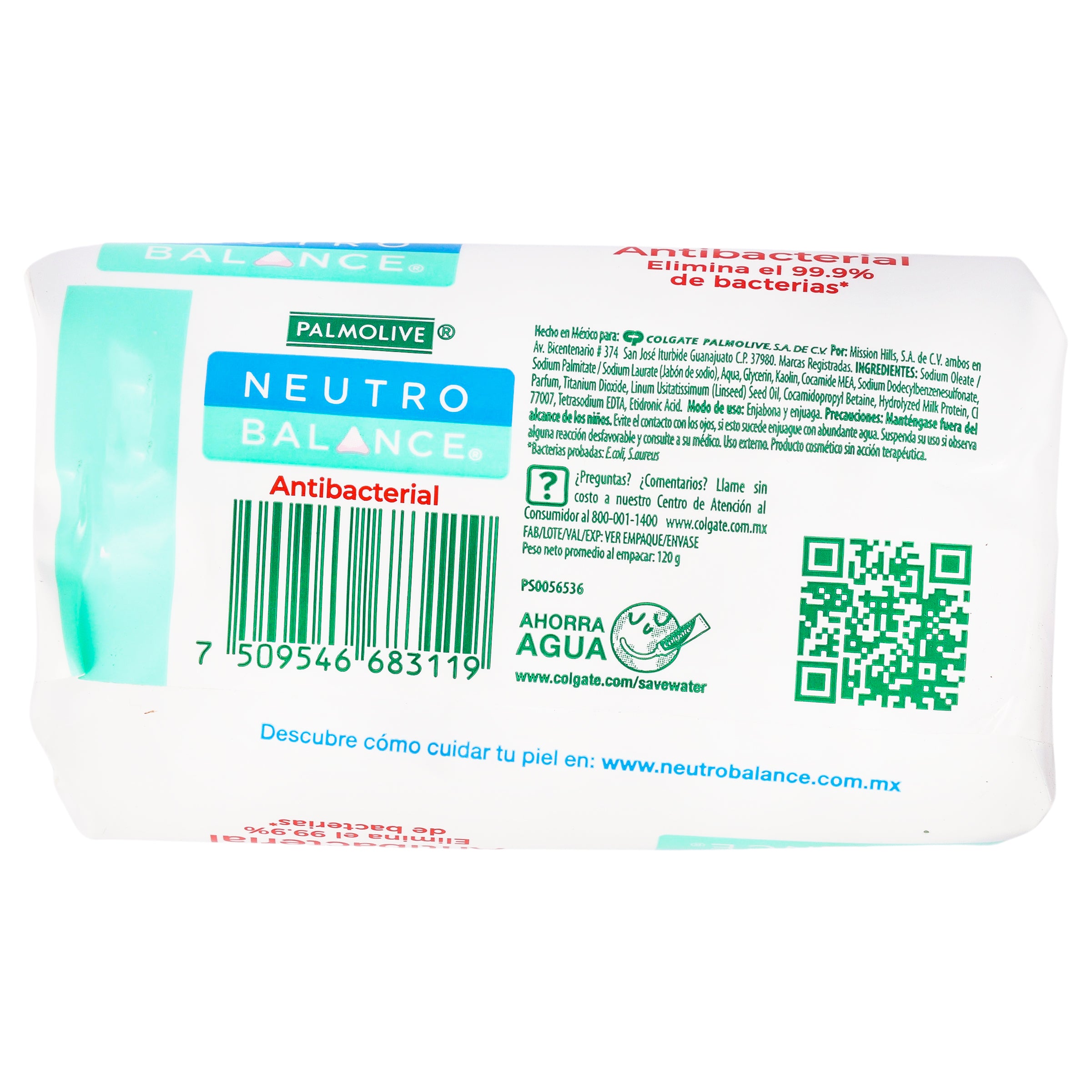 Jabon Palmolive N-Bal Antibacter 120 G-9