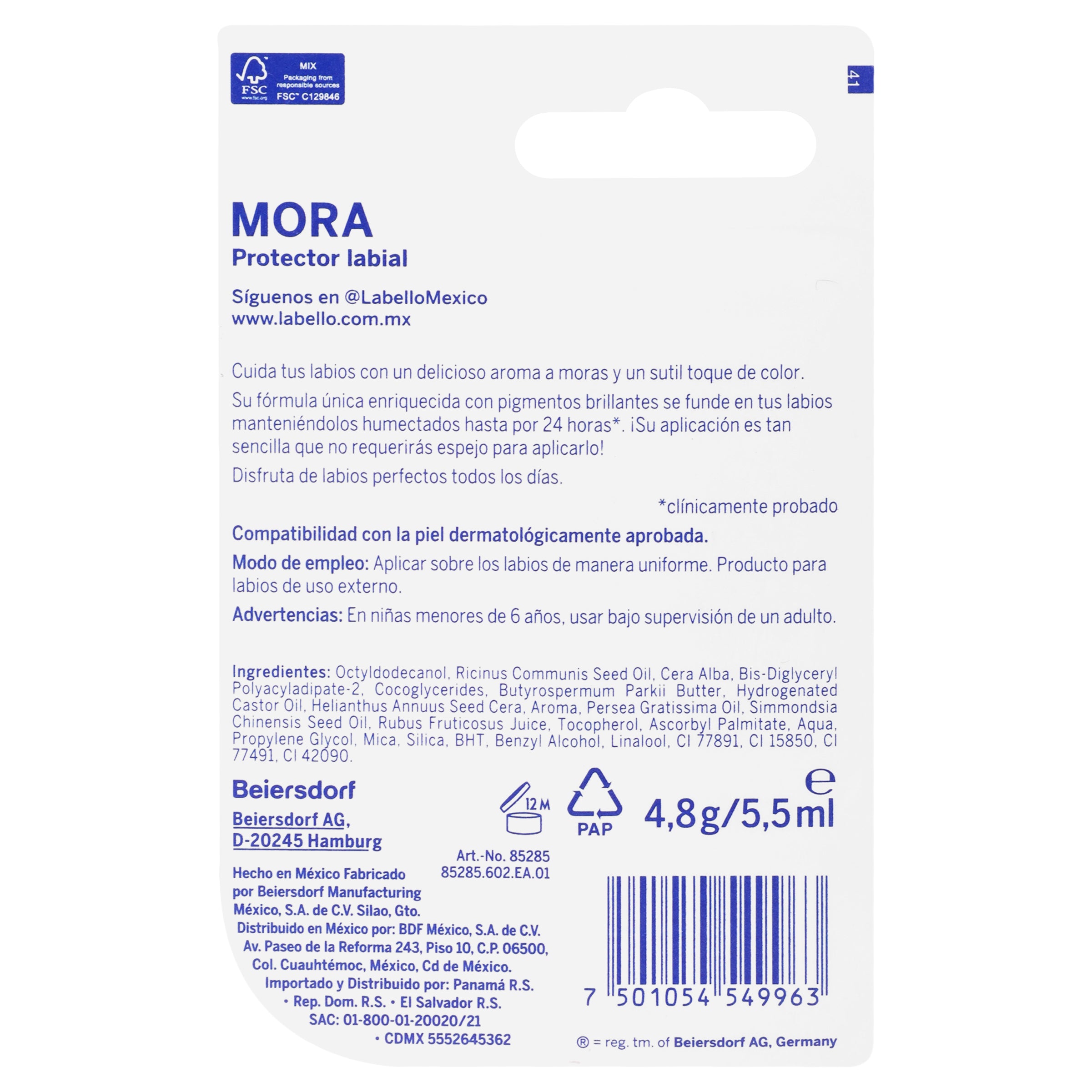 Protector Labial Labello Barbi Black B 4.8 G-2