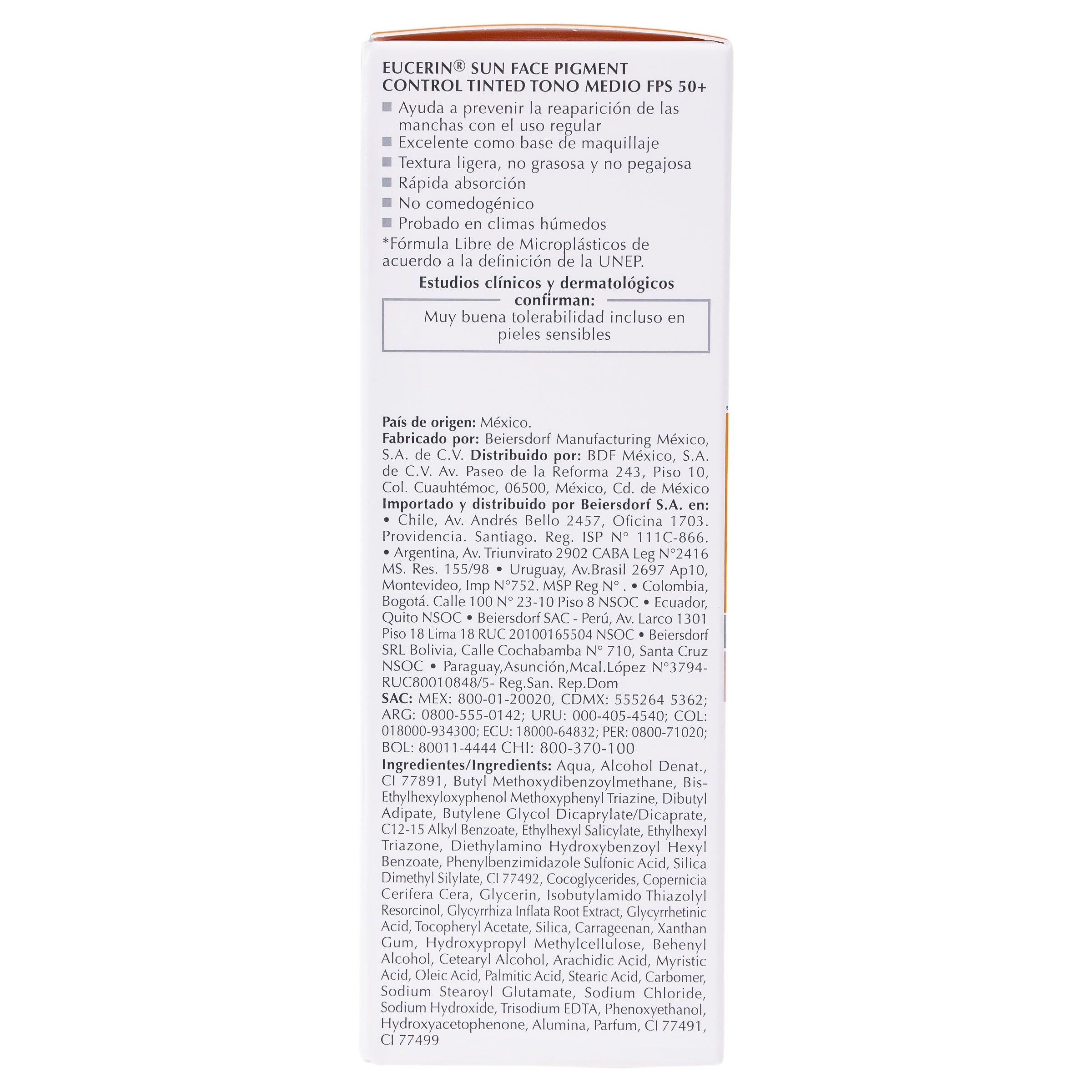 Bloqueador Eucerin Tono Medio Fps 50+ 50 Ml-8