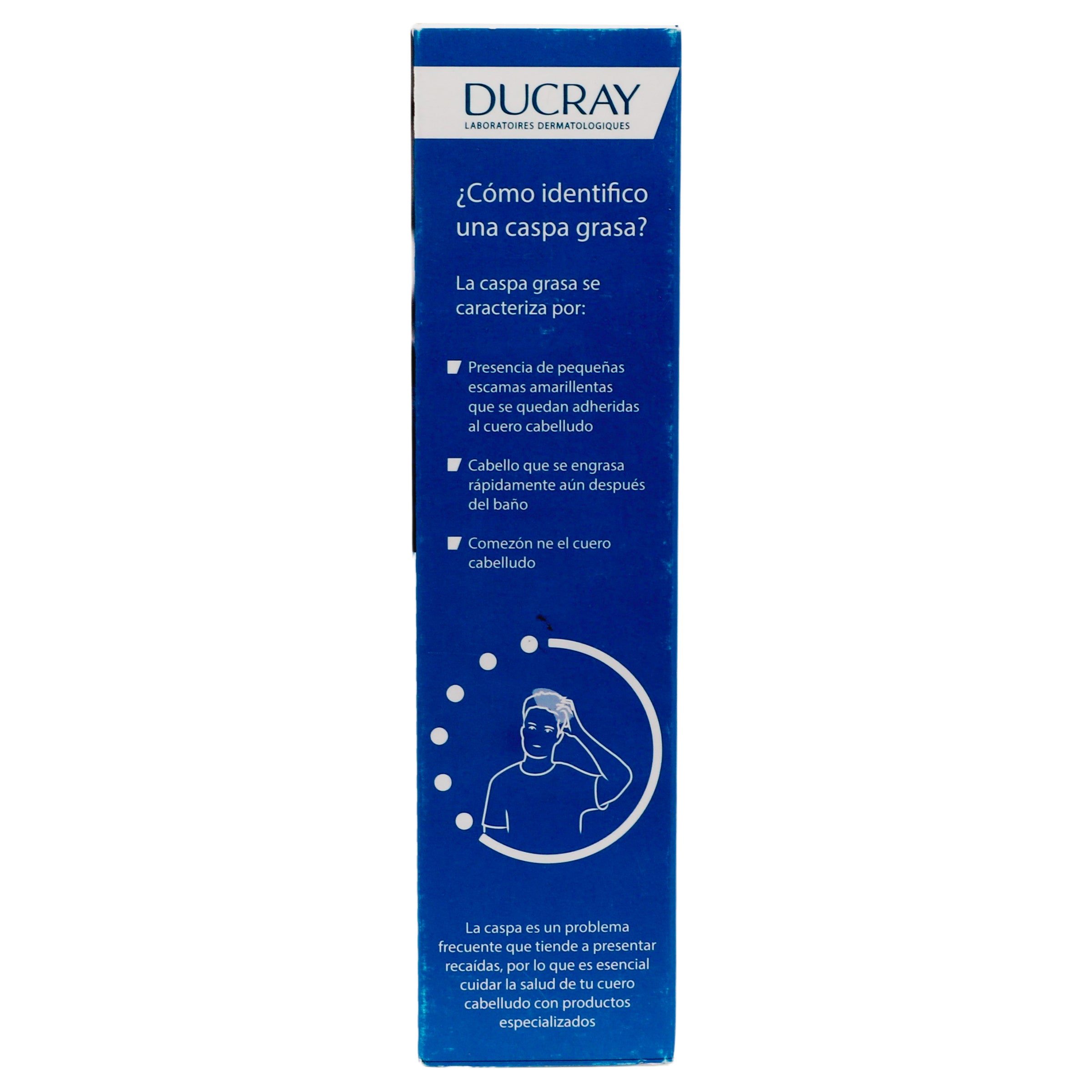 Shampoo Ducray Squanorm Control De La Caspa Grasa 200 Ml