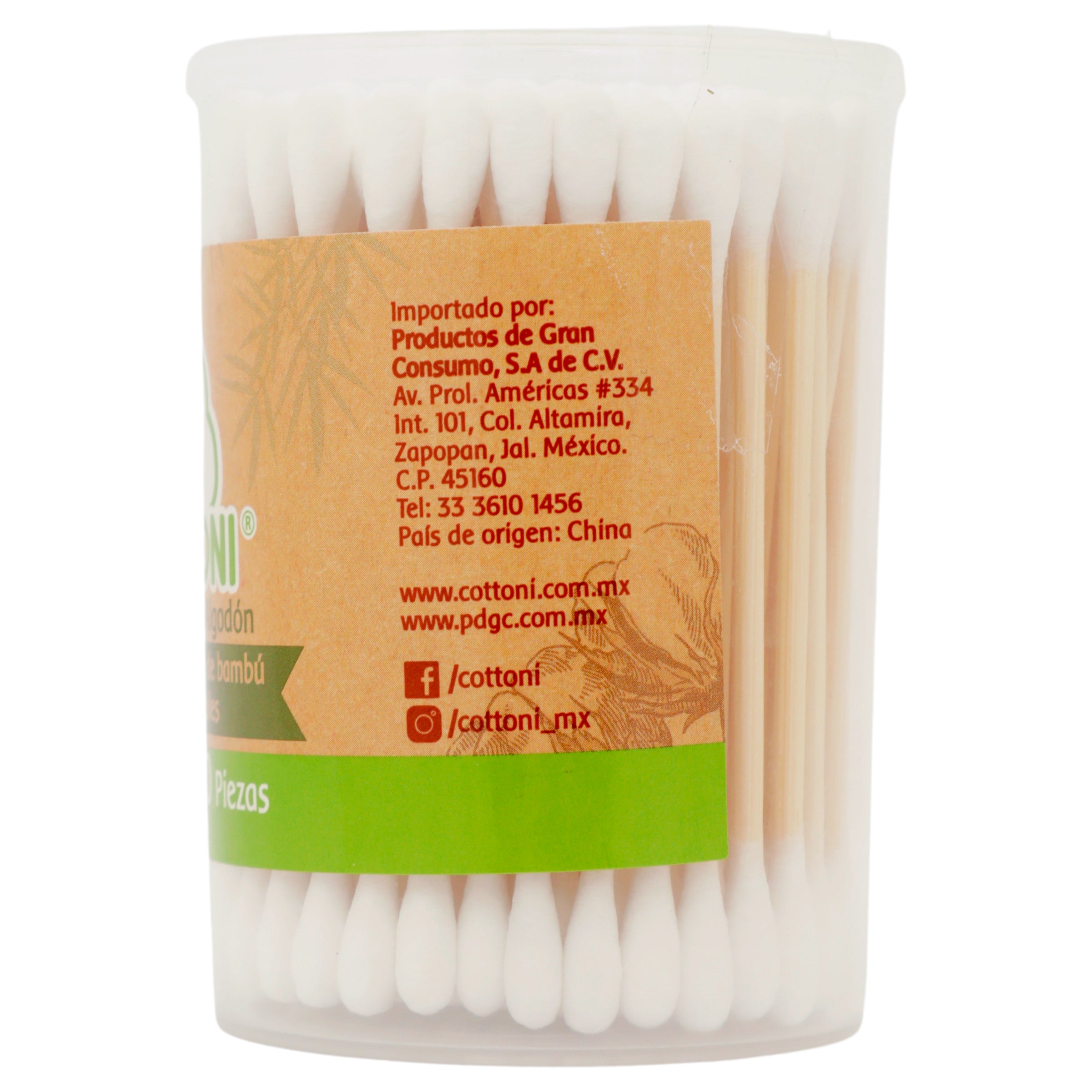 Aplicador Cottoni Algodon Con 100 Piezas-8