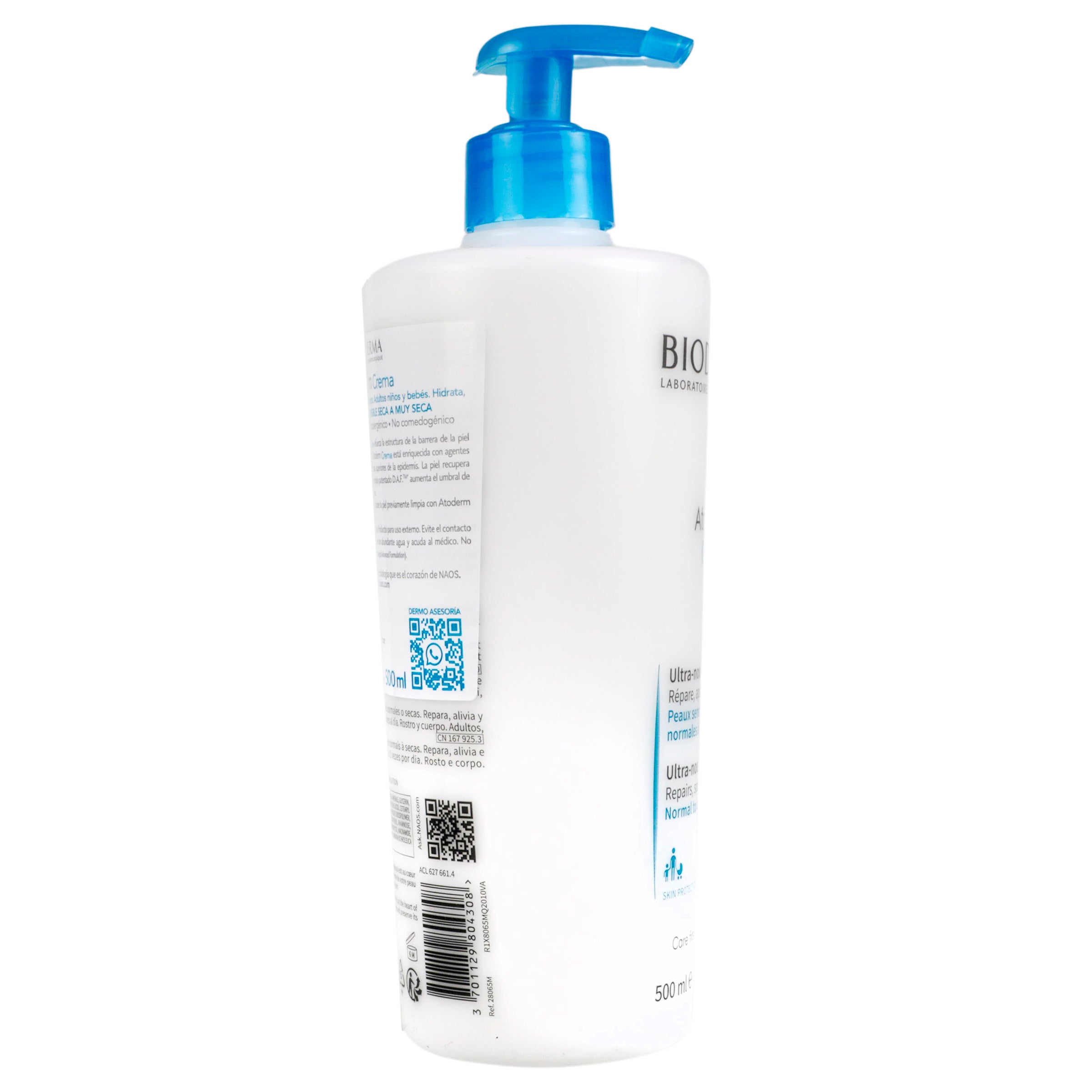 Crema Atoderm Hidratante Rostro Y Cuerpo 500Ml-8