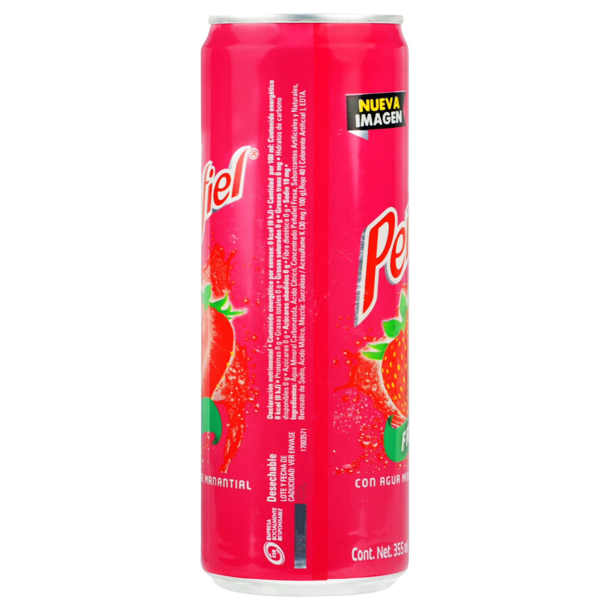 Peñafiel Sabor Fresa Lata 355 Ml-6