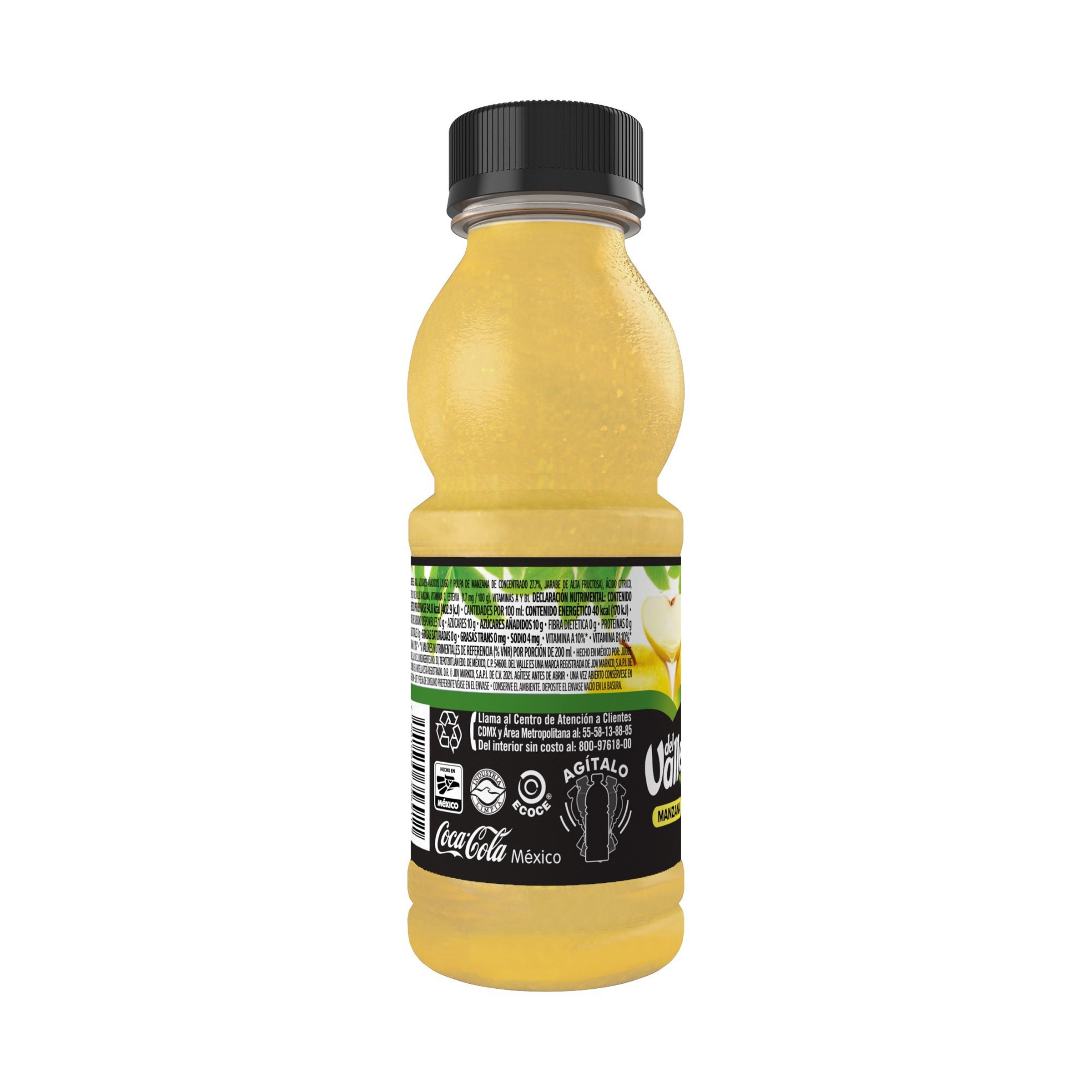Dv Botellin Pet Manzana Amarillo 237 Ml-5