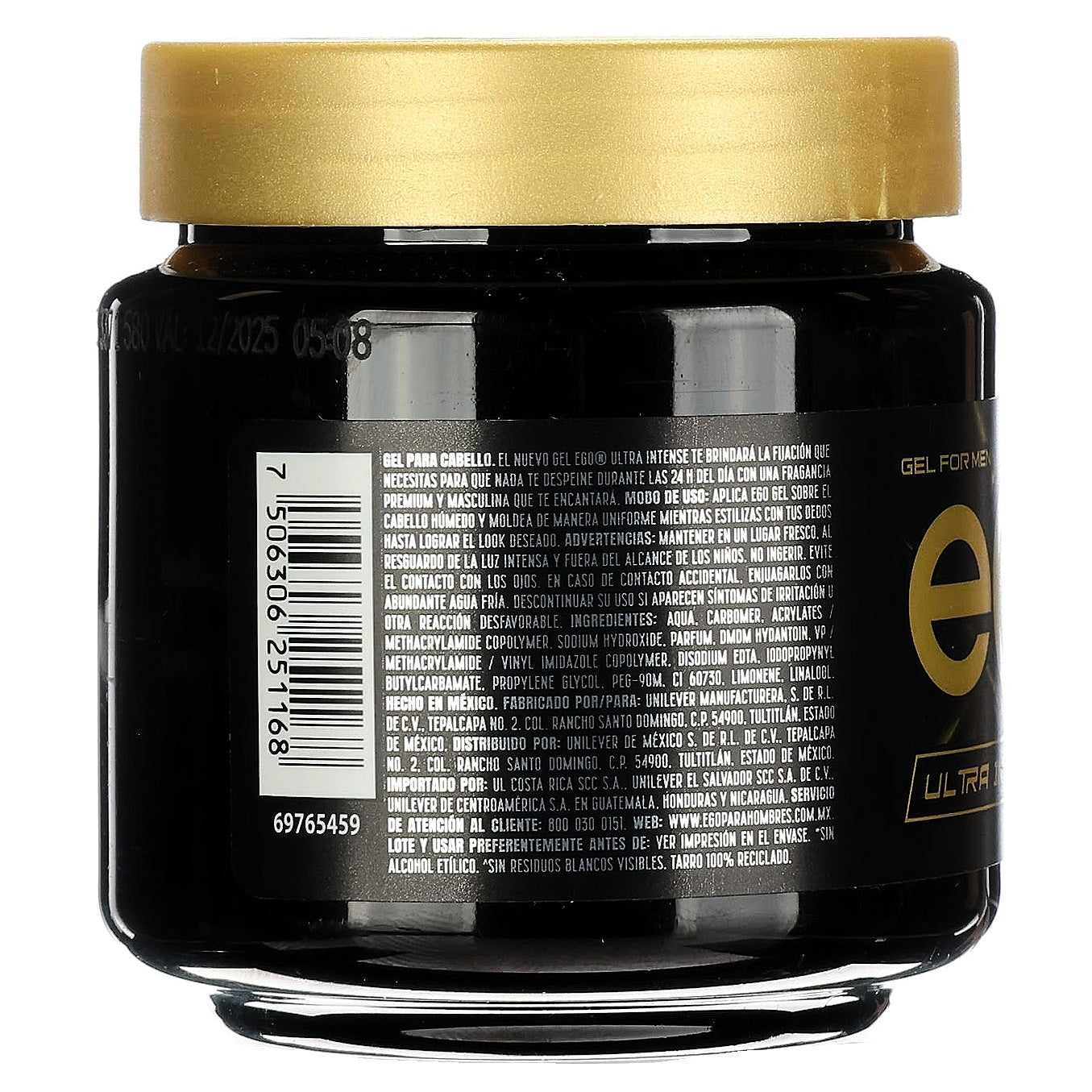Gel Ego Men Ultra Intense 200 Ml