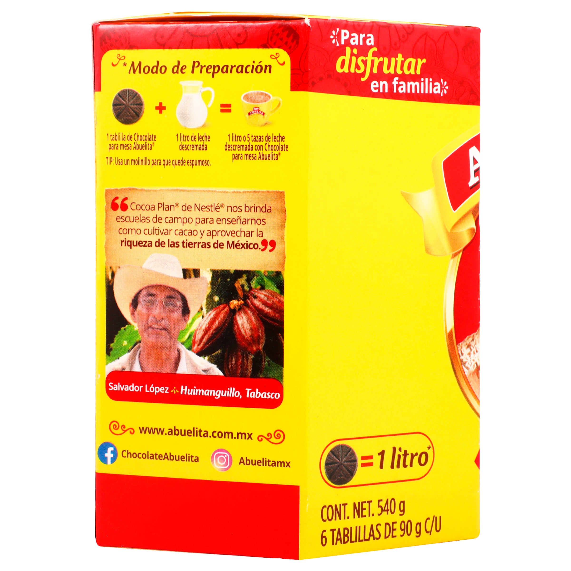 Chocolate Abuelita Paquete-14