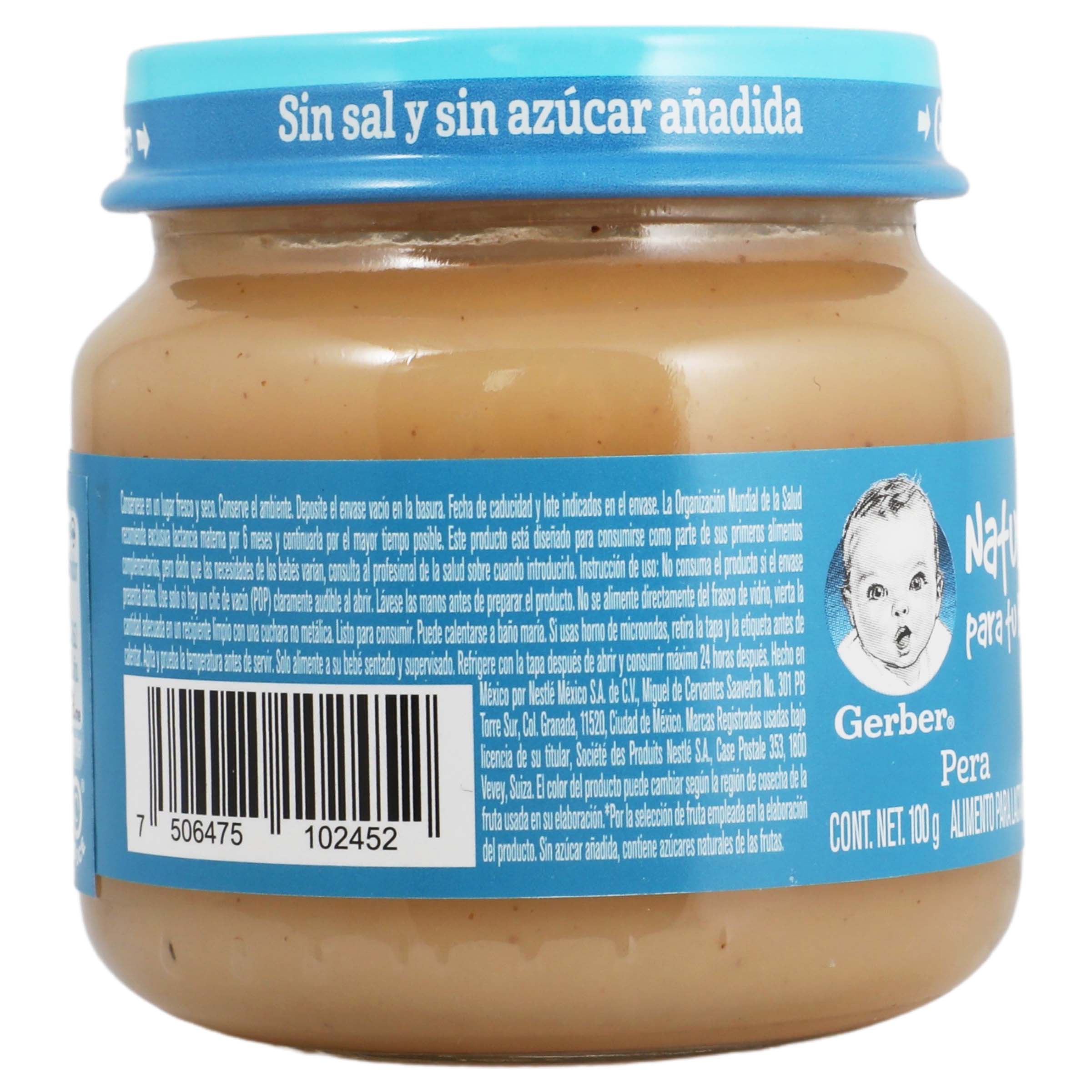 Gerber Segunda Etapa Pure Pera 100 G-6