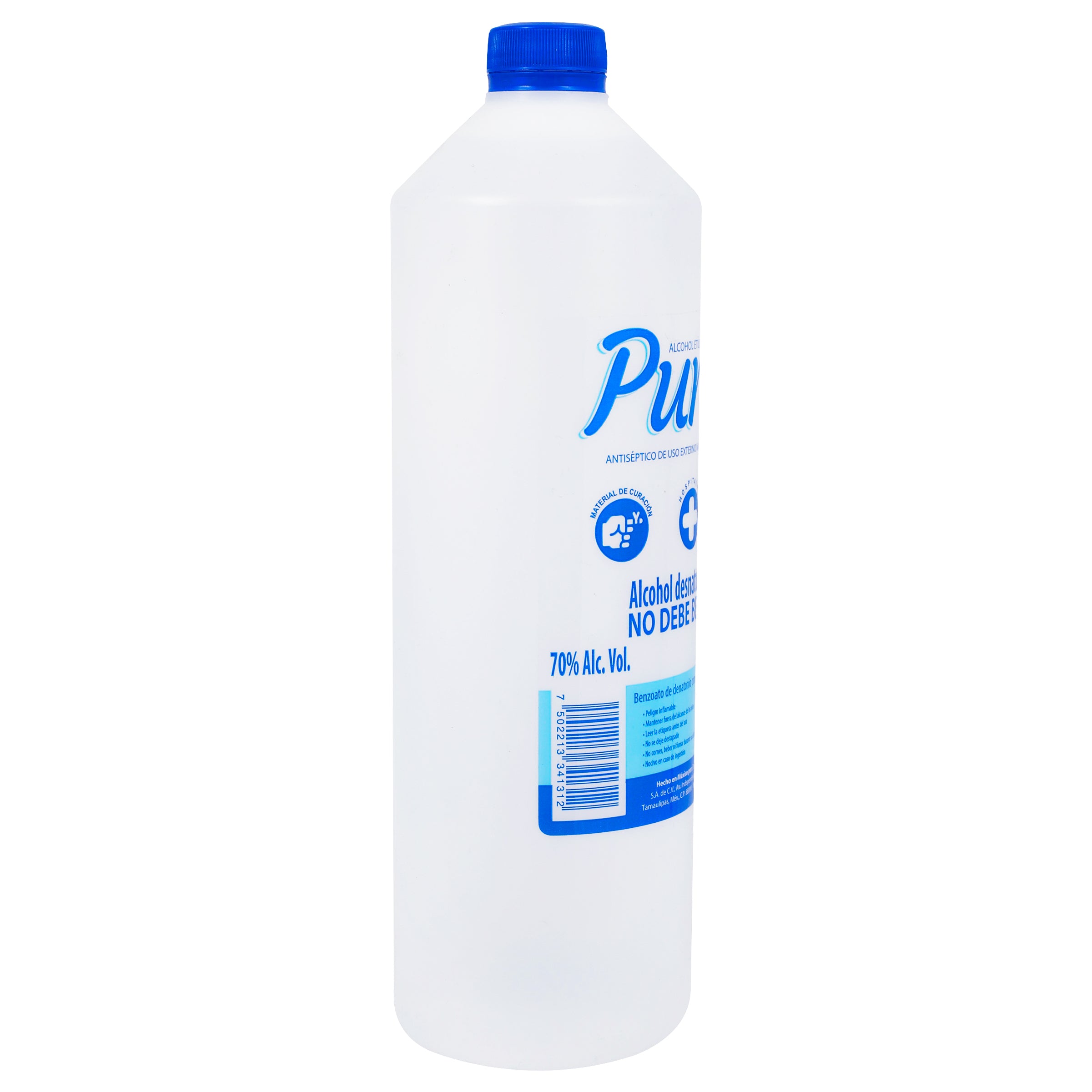 Alcohol Etilico Purex 70 1000 Mililitros-6