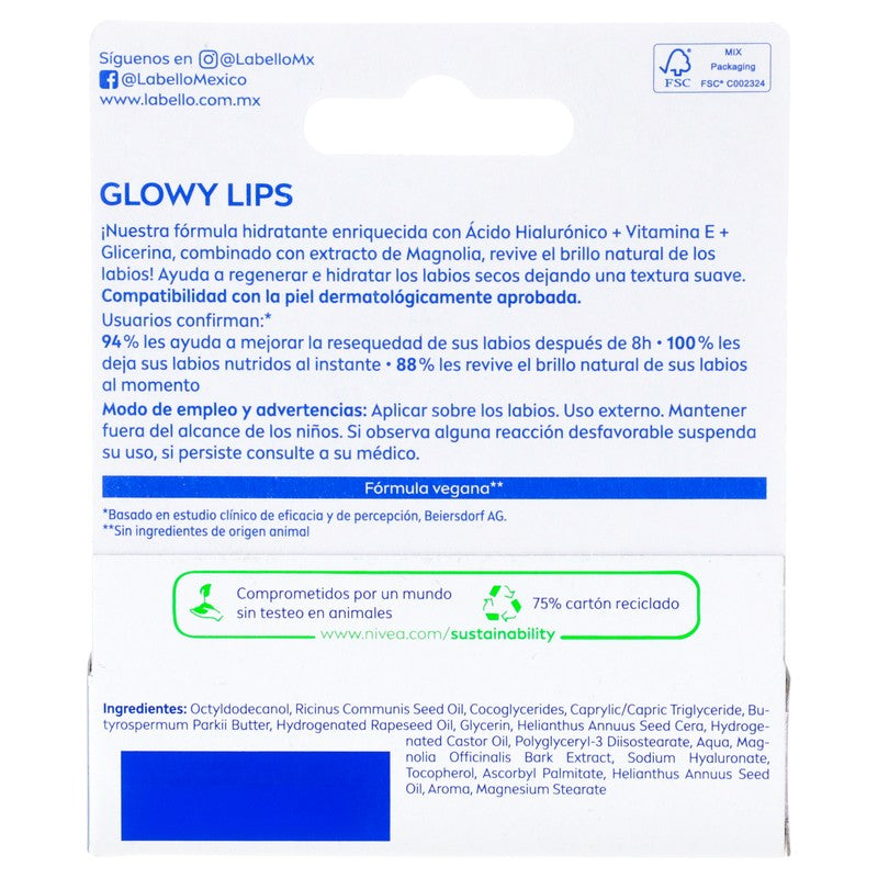 Pomada Labial Labello Glowy Magno 10 Ml 4006000194202 7