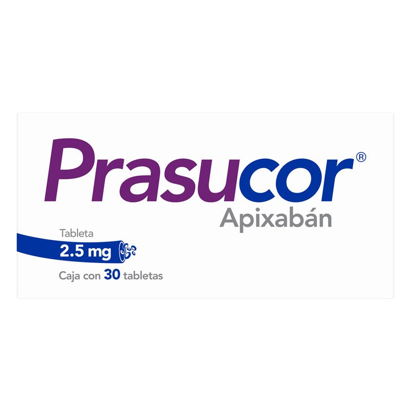 Prasucor 2.5 Mg Con 30 Tabletas 7501300450630