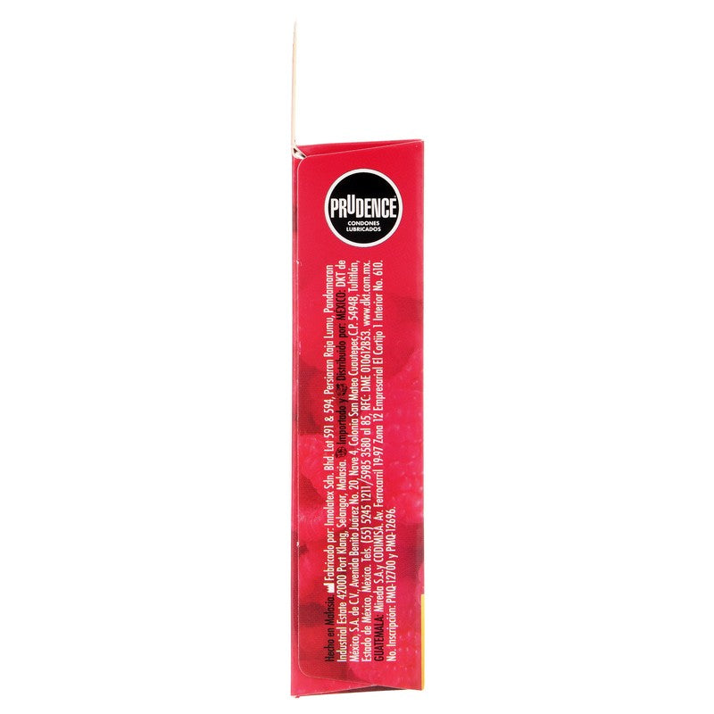 Preservativo Prudence Frambuesa Tutti Fruti Con 2 7502214980589 8