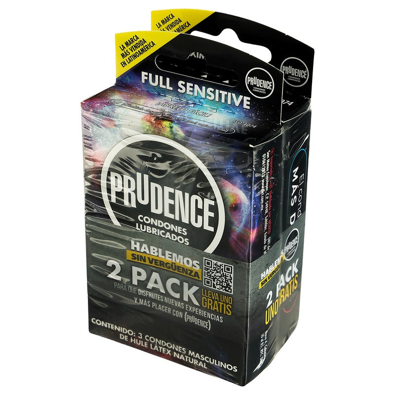 Preservativos Prudence 2 Pack Full Sensitive Con 6 7502214980831 7