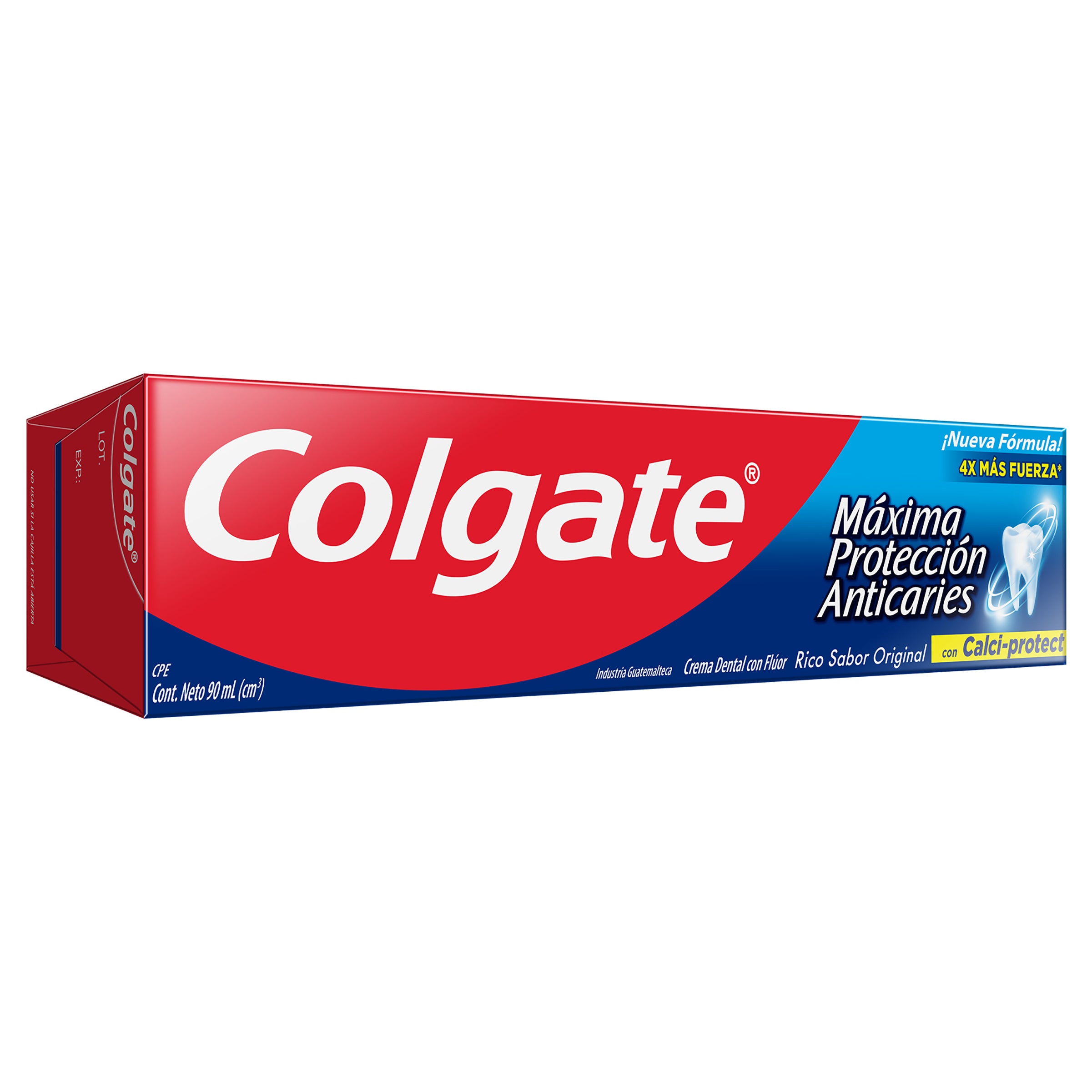 Crema Dental Colgate Mfp Con Calcio Proteccion Anti Caries 90 Ml-3