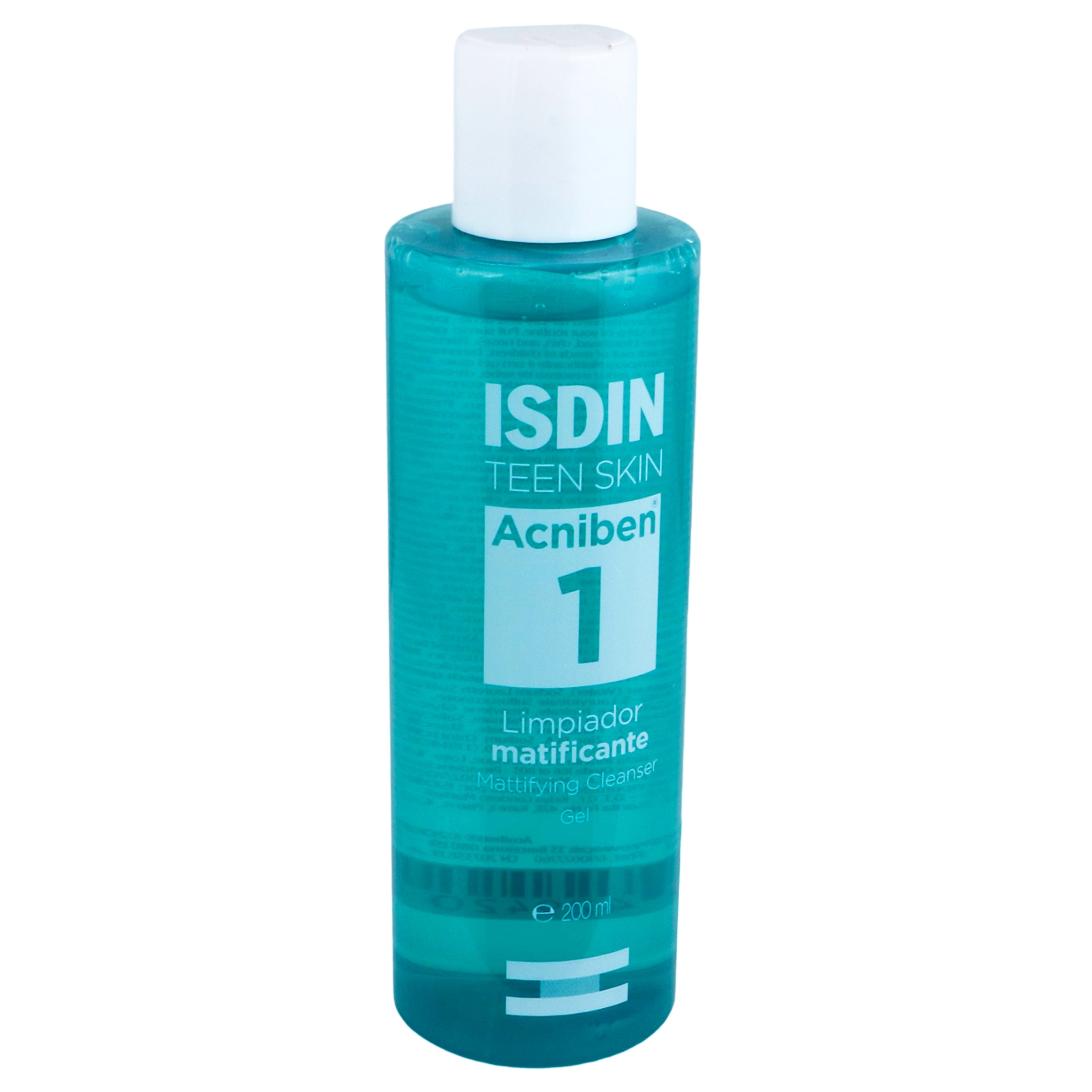 Isdin Gel Acnibe Limpiador Matificante 200 Ml-2