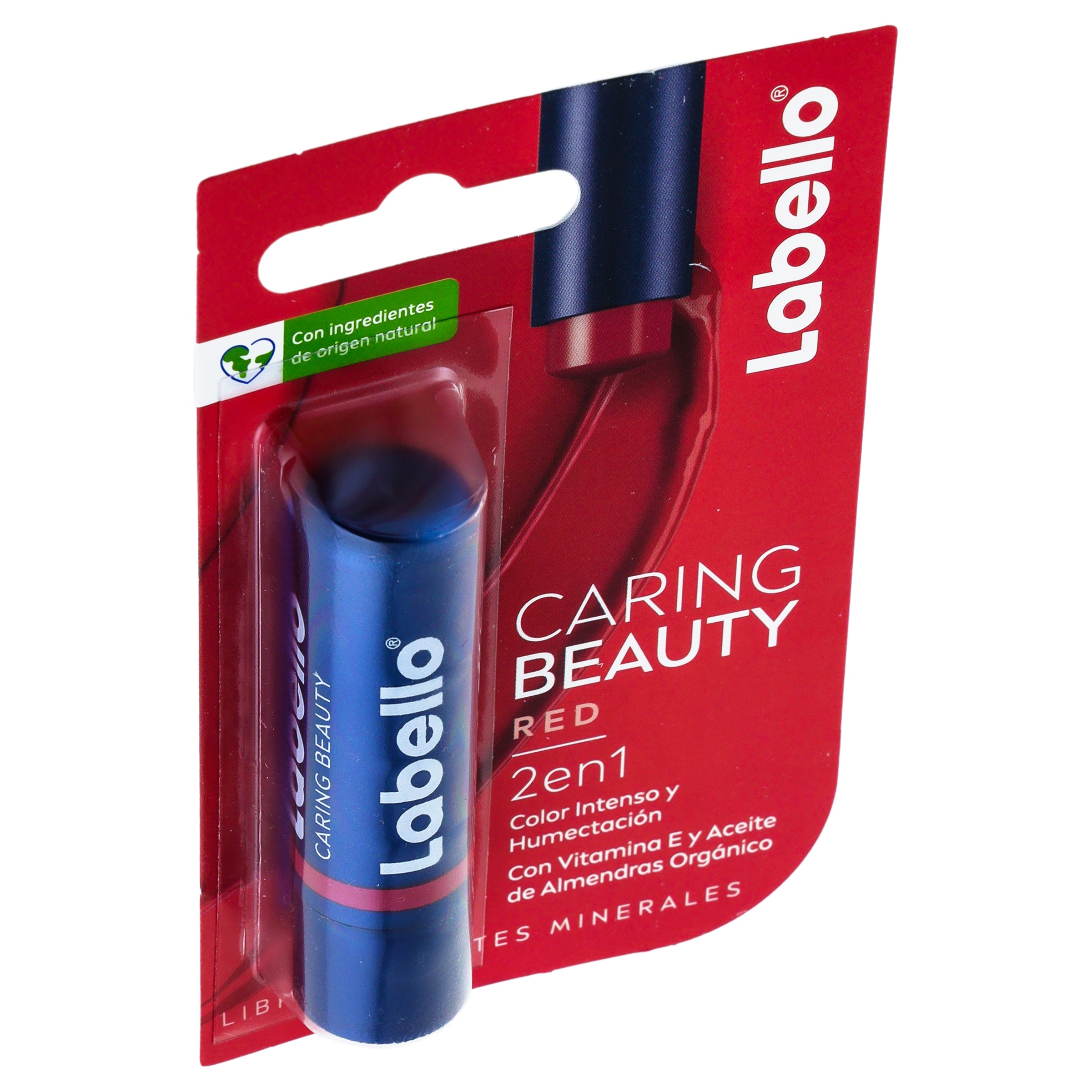 Pomada Labial Labello Caring Beauty Red 4.8 G-2