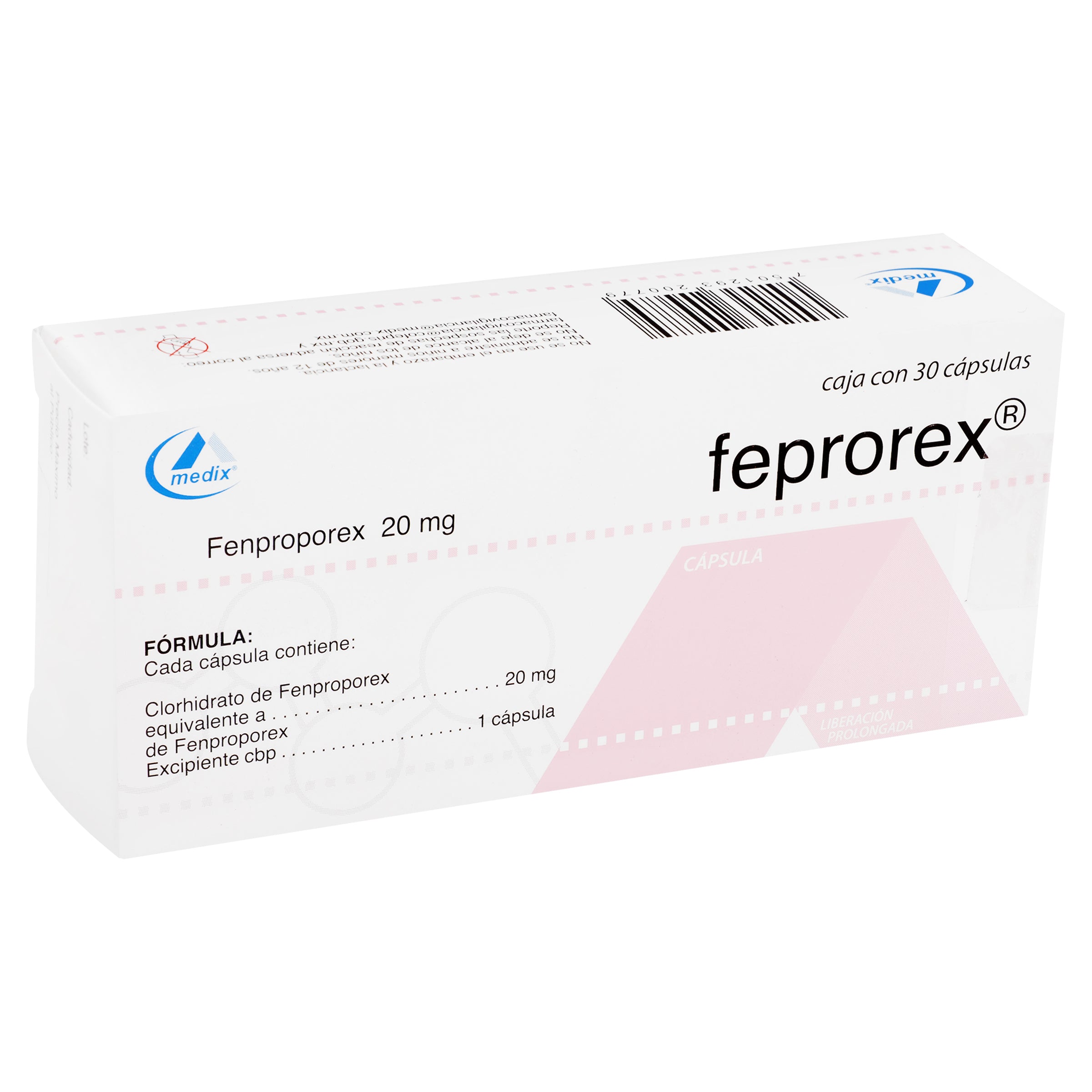 Feprorex 20 Mg Con 30 Capsulas-3