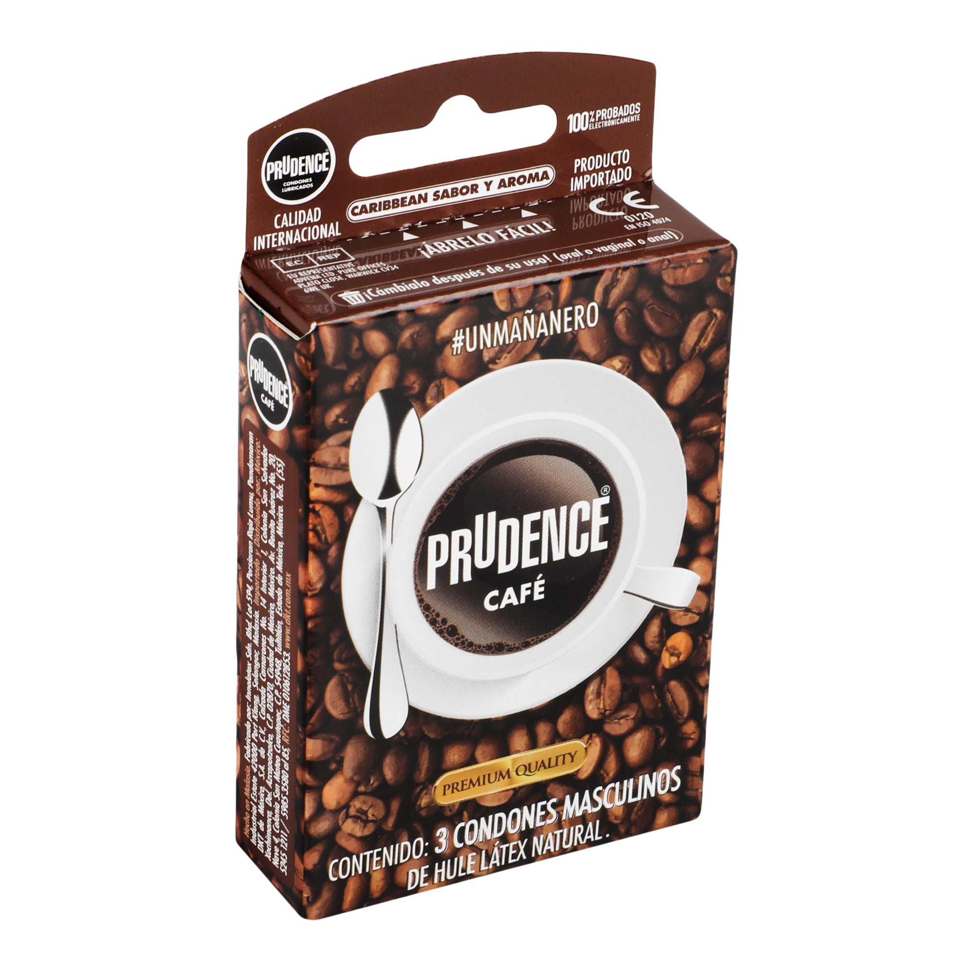 Preservativo Prudence Aroma Cafe Con 3 Piezas-2