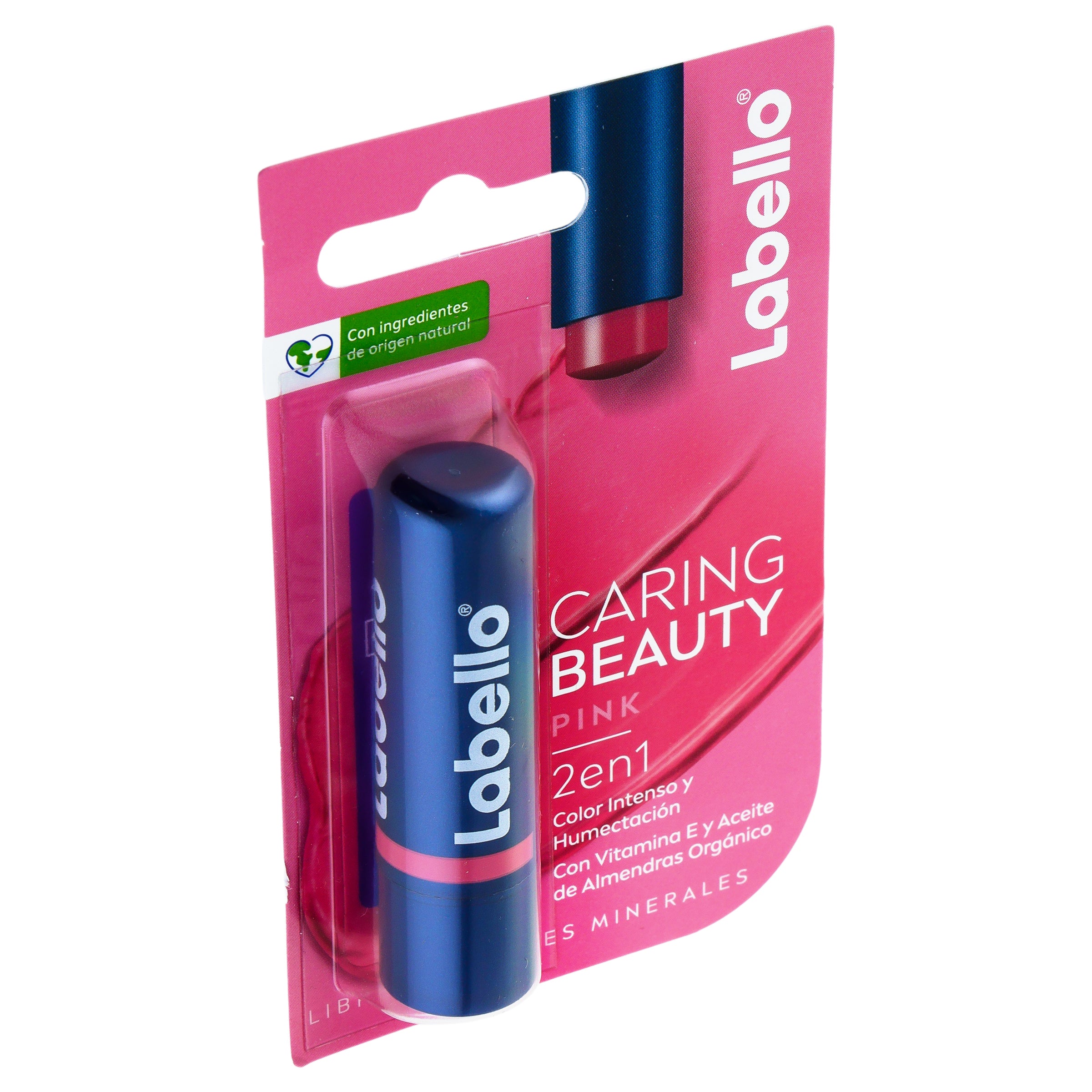 Protector Labial Labello Caring-B Pink 4.8 G-2