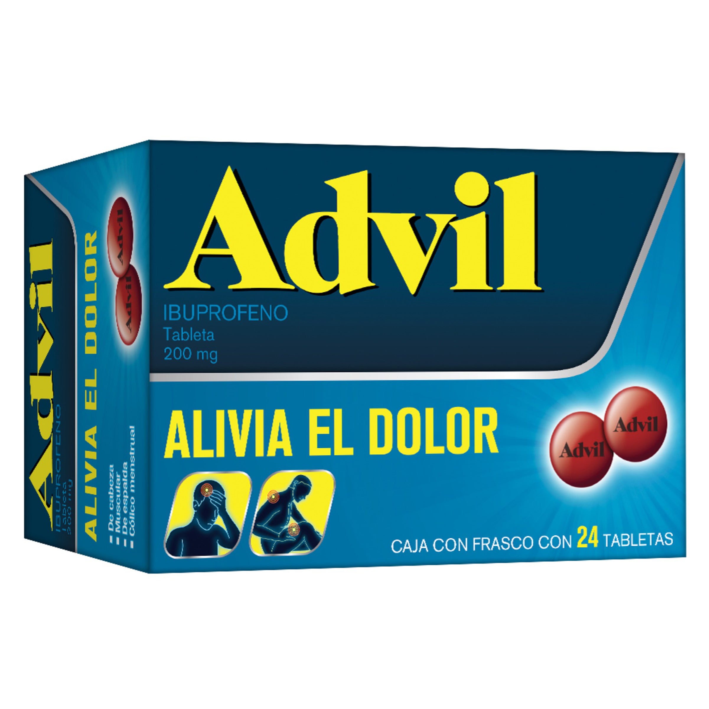 Advil 200 Mg Tabletas 24-2