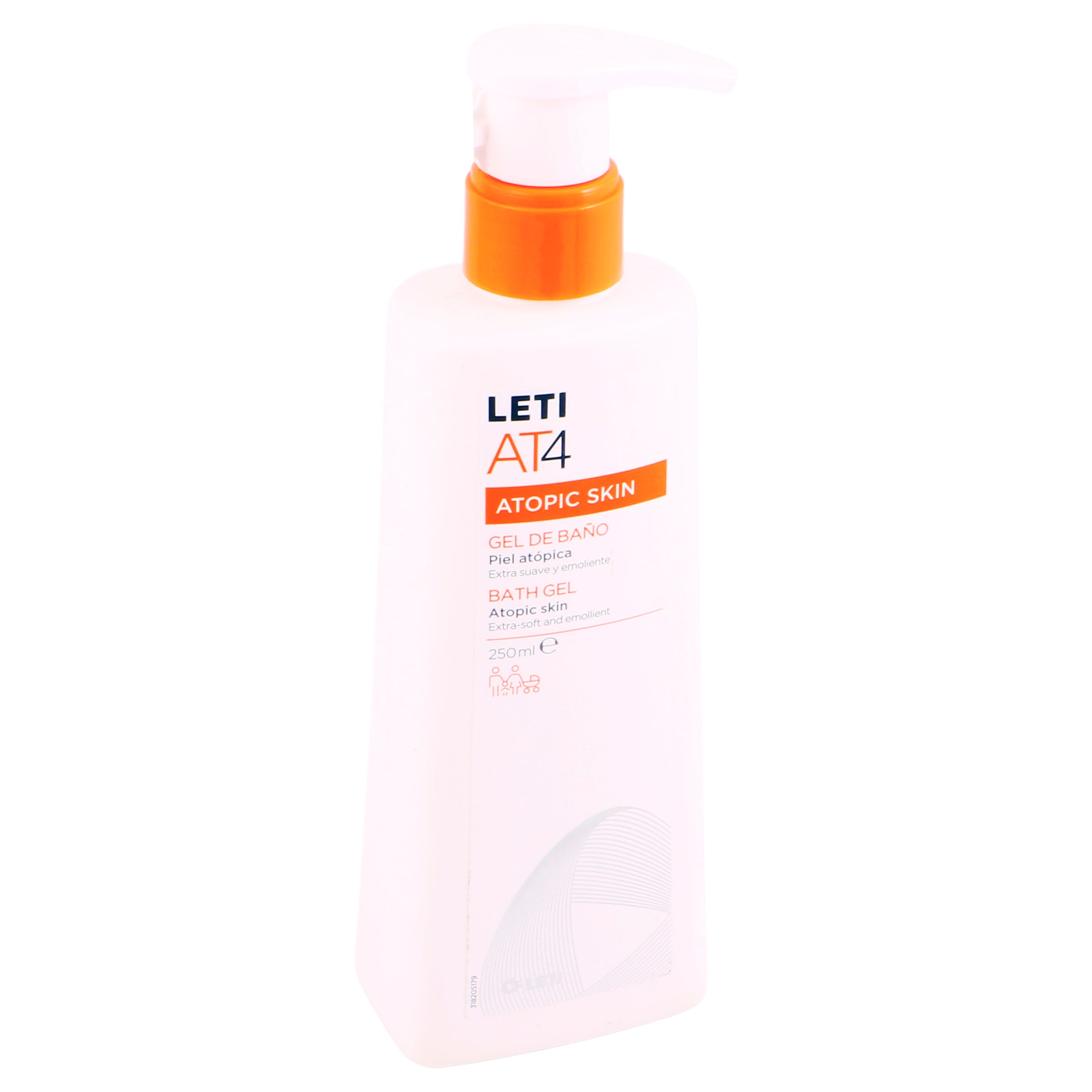 Letiat4 Atopic Skin Gel De Baño Dermo 250 Ml-2