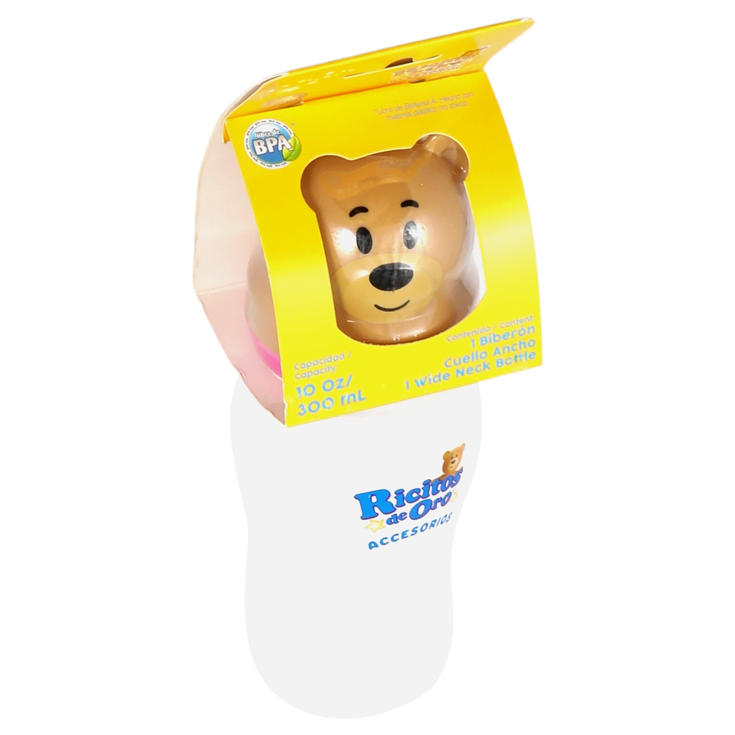 Biberon Ricitos De Oro Tapa Ositos 10 Onzas-2