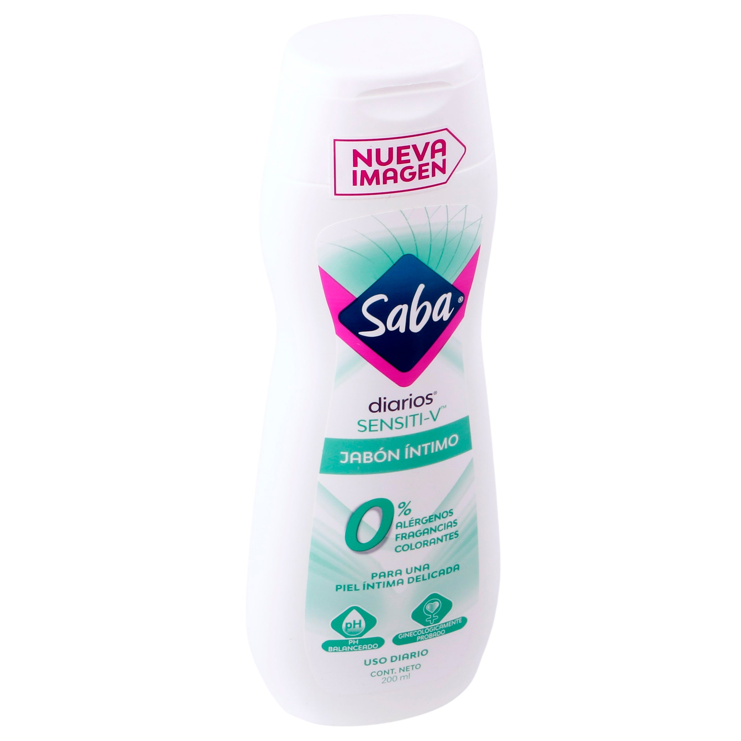Jabon Intimo Saba Diar Sensti-V 200 Ml-2
