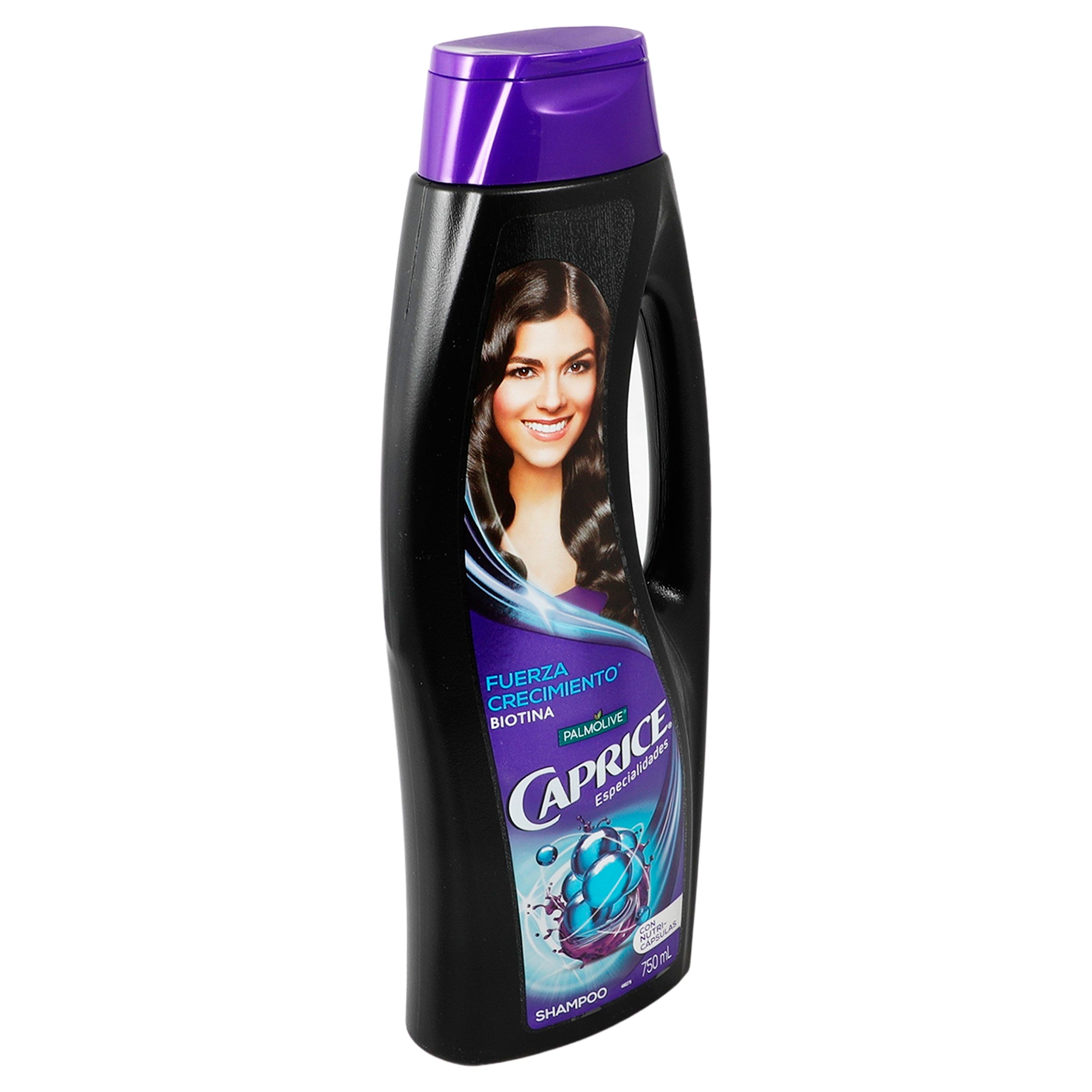 Shampoo Caprice Fuerza Crecimiento Biotina 750 Ml