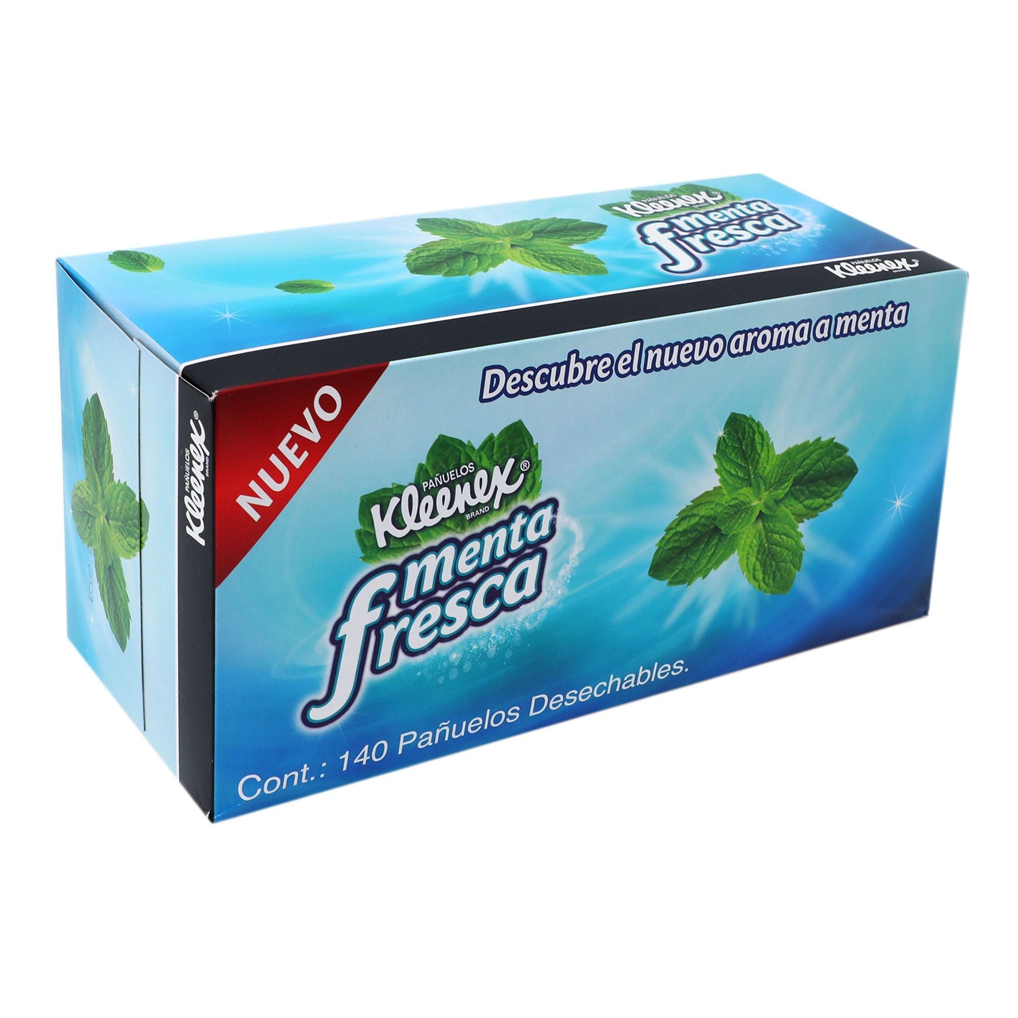 Pañuelos Kleenex Menta C/140 Piezas-2