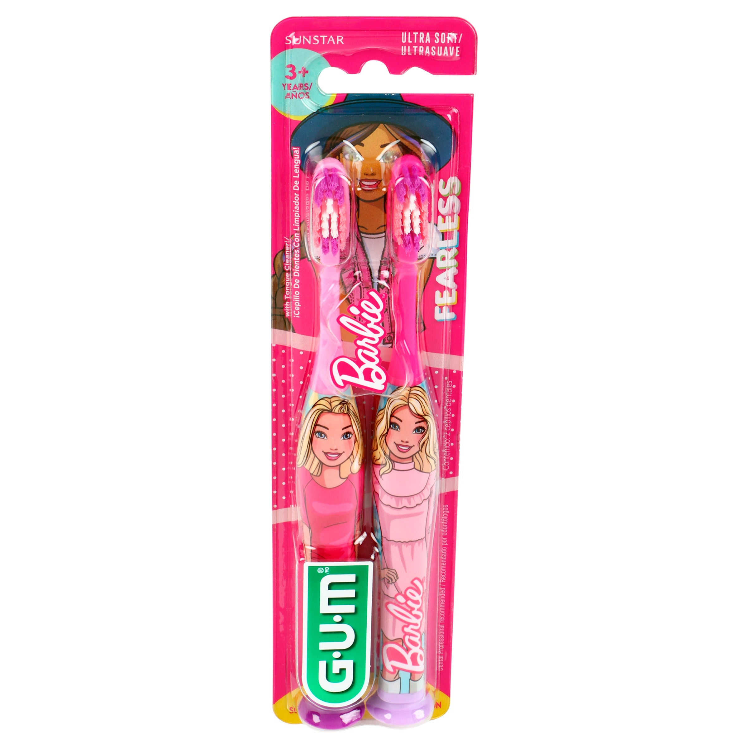 Cepillo Dental Gum Barbie Con 2-3