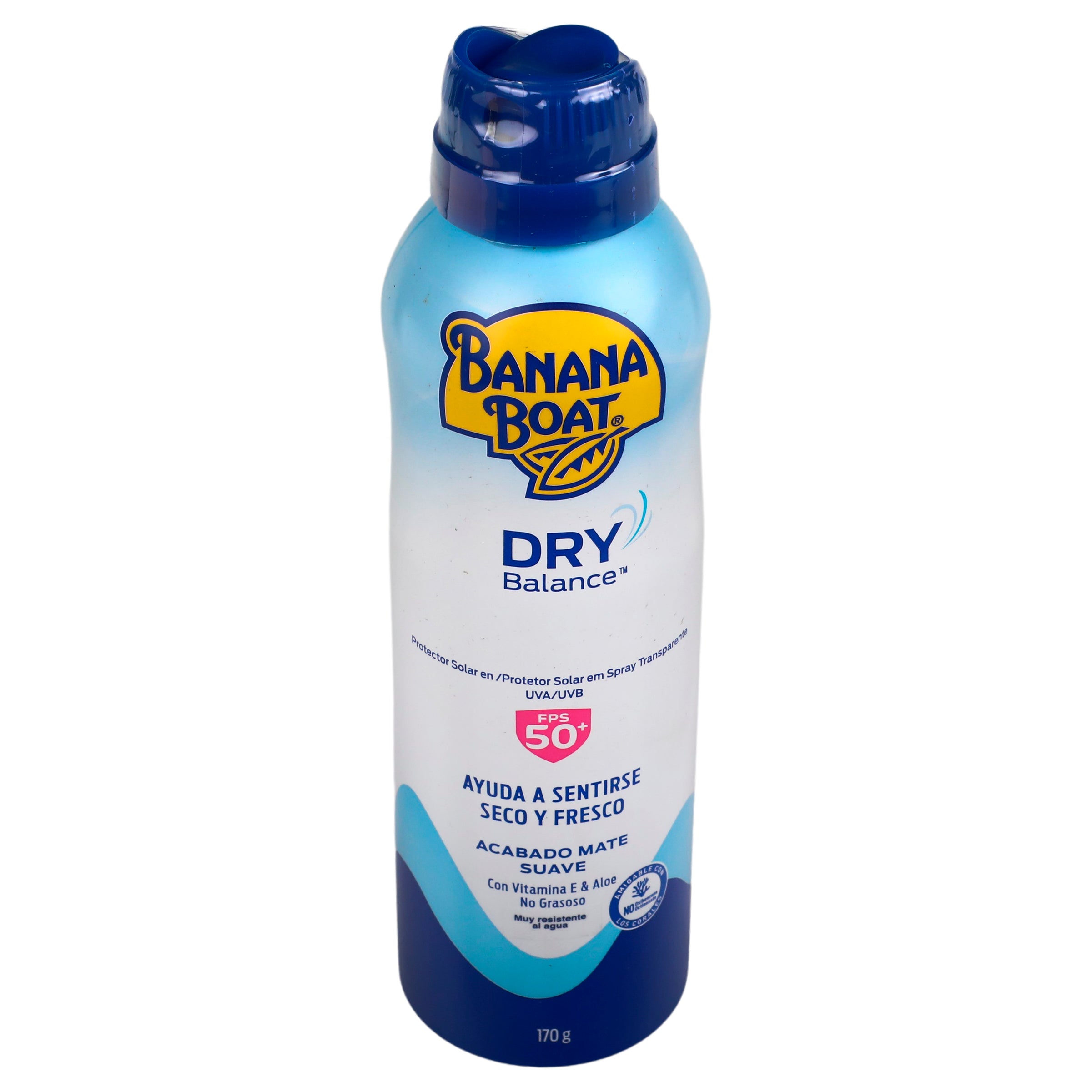 Bloqueador Banana Boat Dry Spray Fps 50 220 Ml