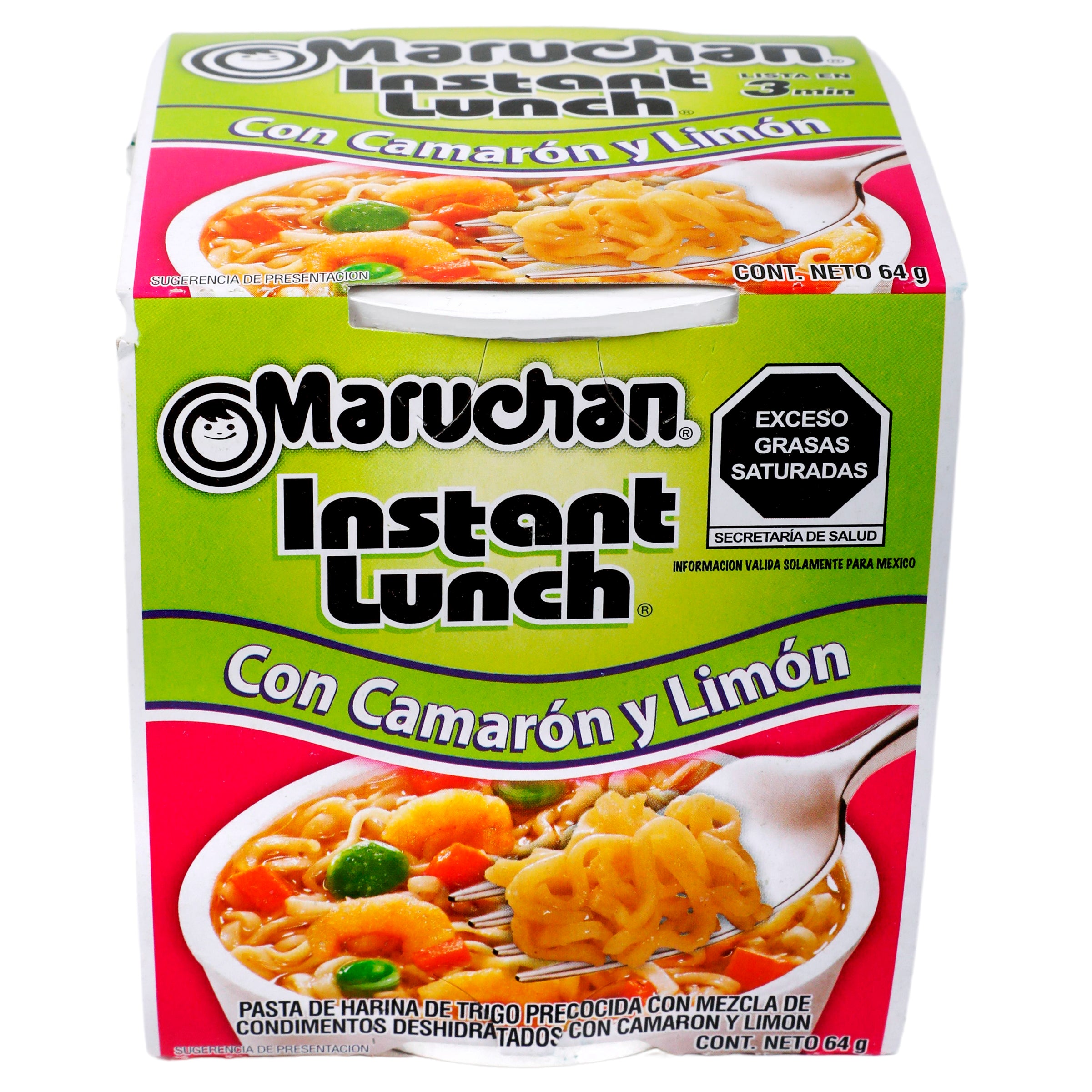 Sopa Maruchan Camaron Limon 64 G-3