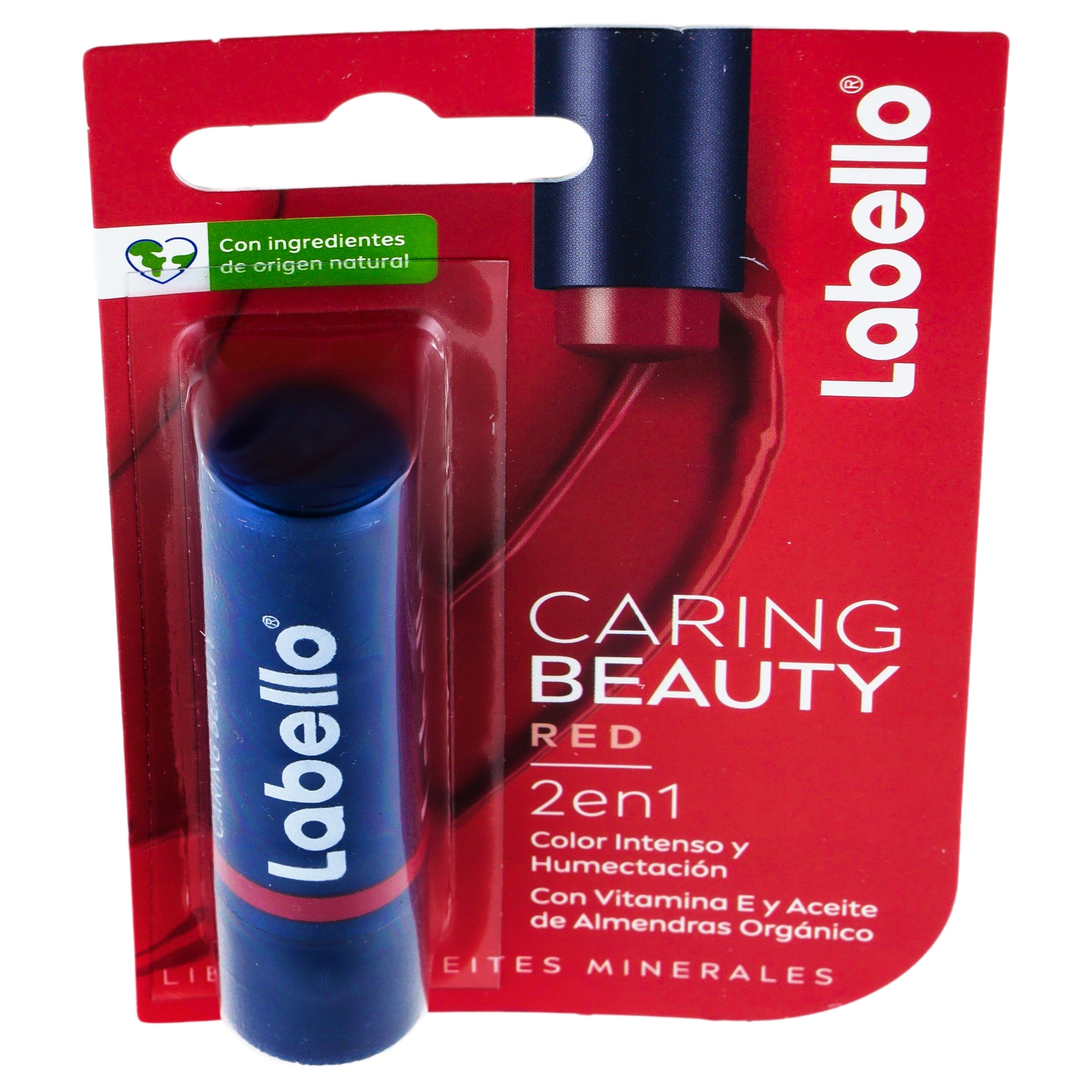 Pomada Labial Labello Caring Beauty Red 4.8 G-3