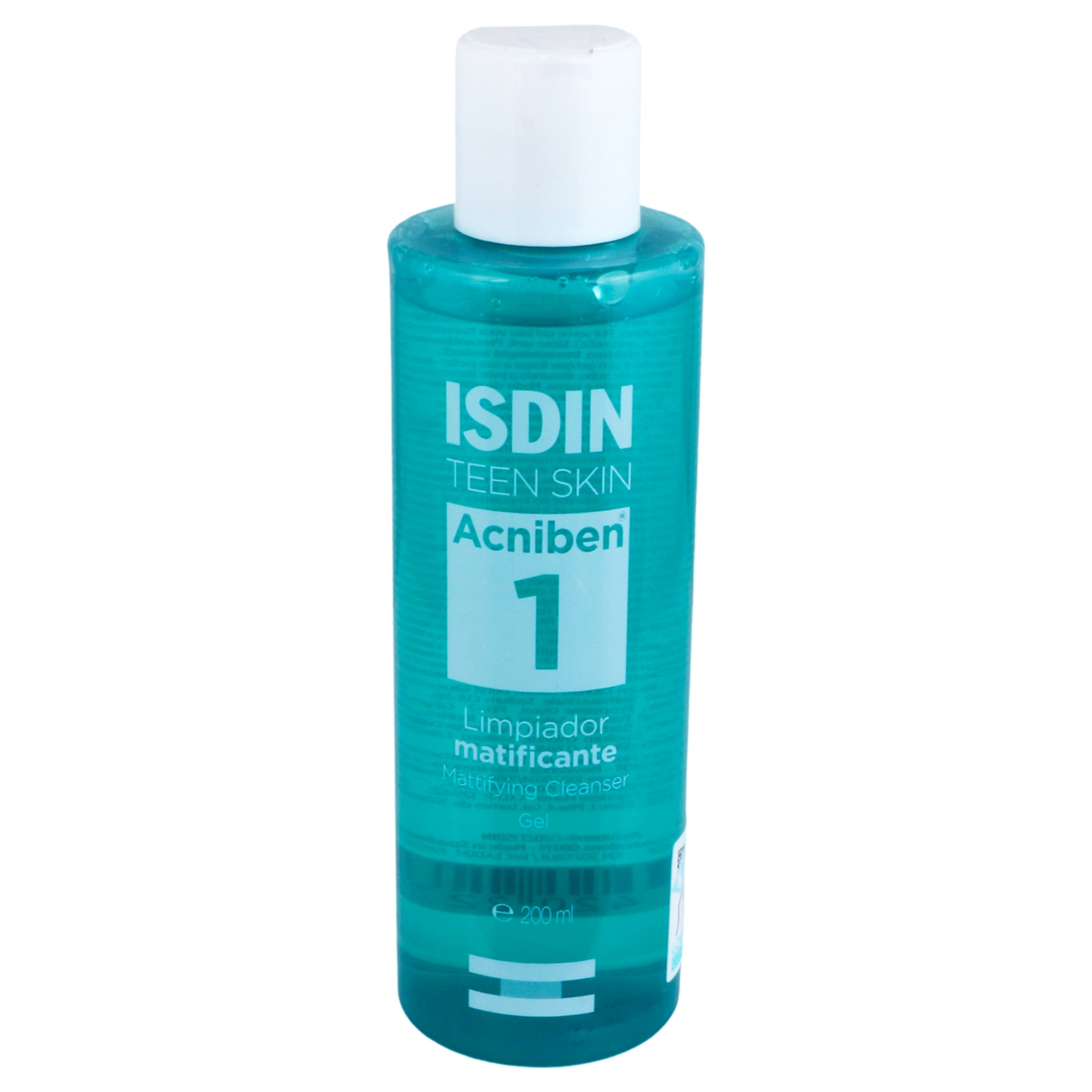 Isdin Gel Acnibe Limpiador Matificante 200 Ml-3