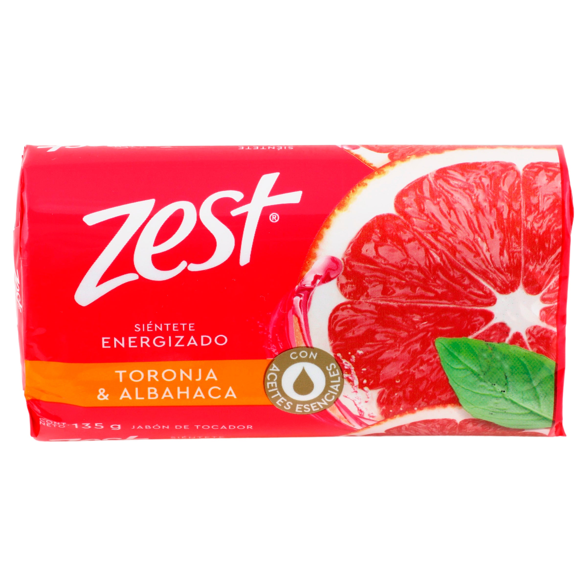 Jabon Zest Toronja/Albahaca 135 G
