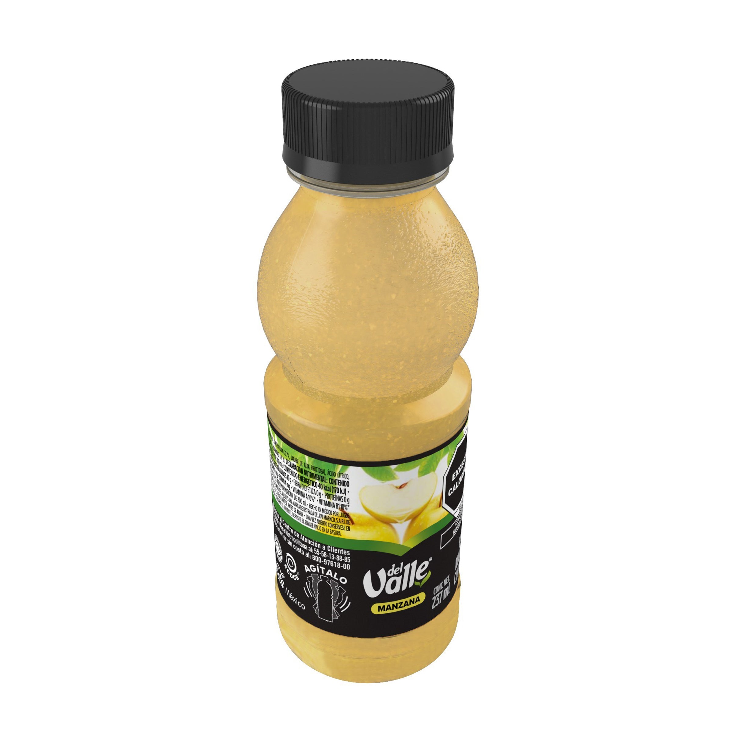 Dv Botellin Pet Manzana Amarillo 237 Ml-2